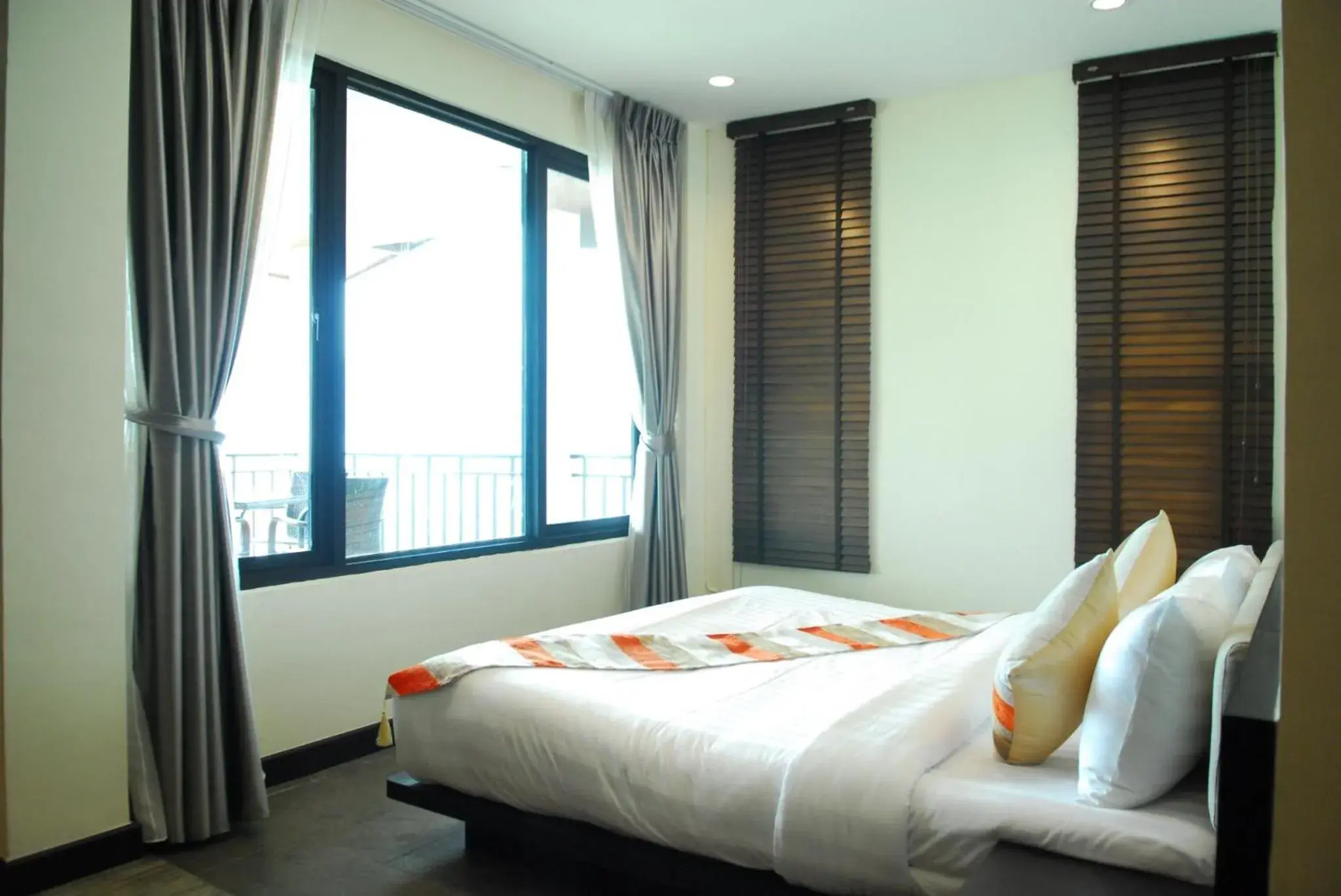 Bed in Monsane River Kwai Resort & Spa