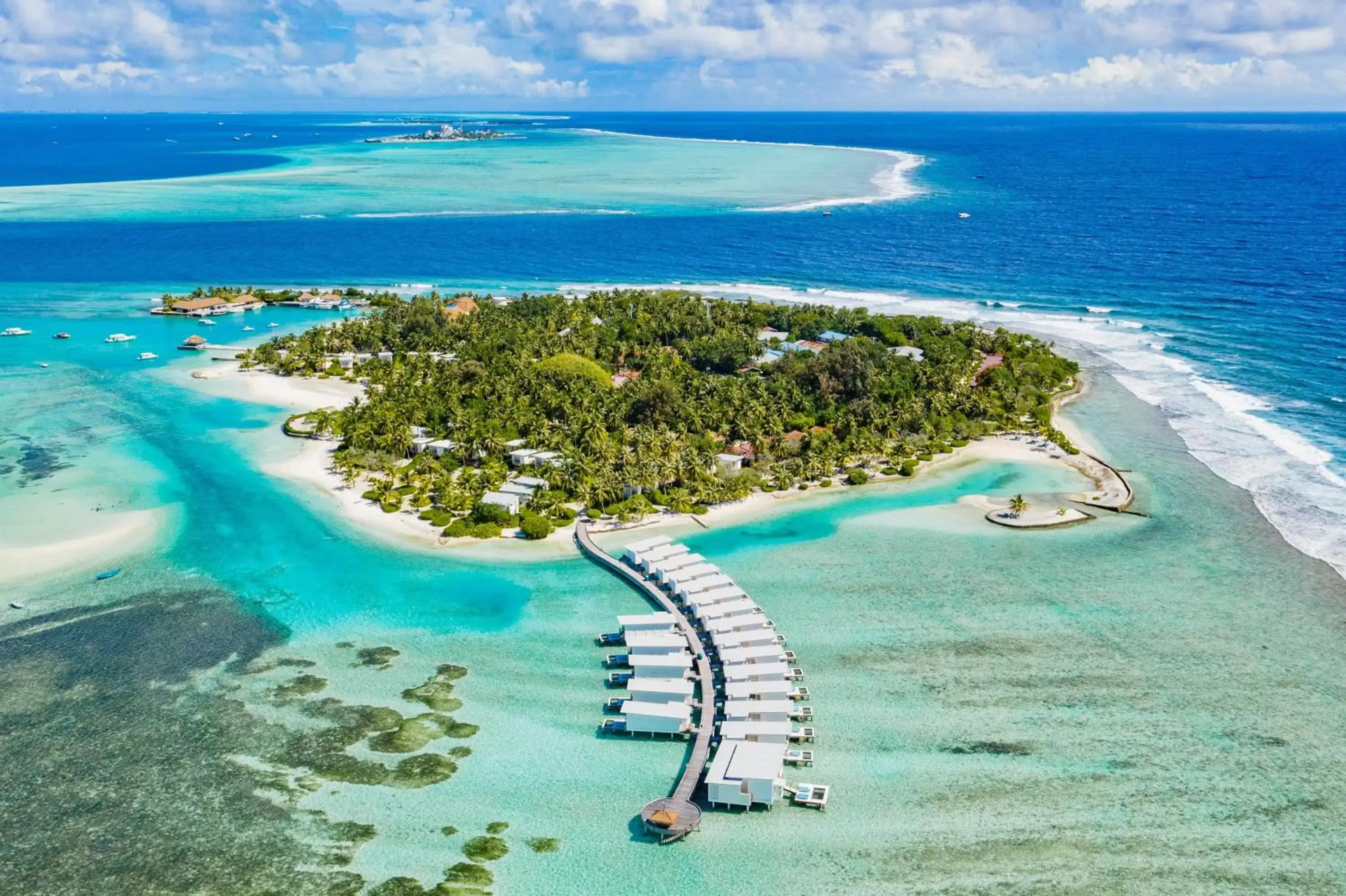 Property building, Bird's-eye View in Holiday Inn Resort Kandooma Maldives - Kids Stay & Eat Free