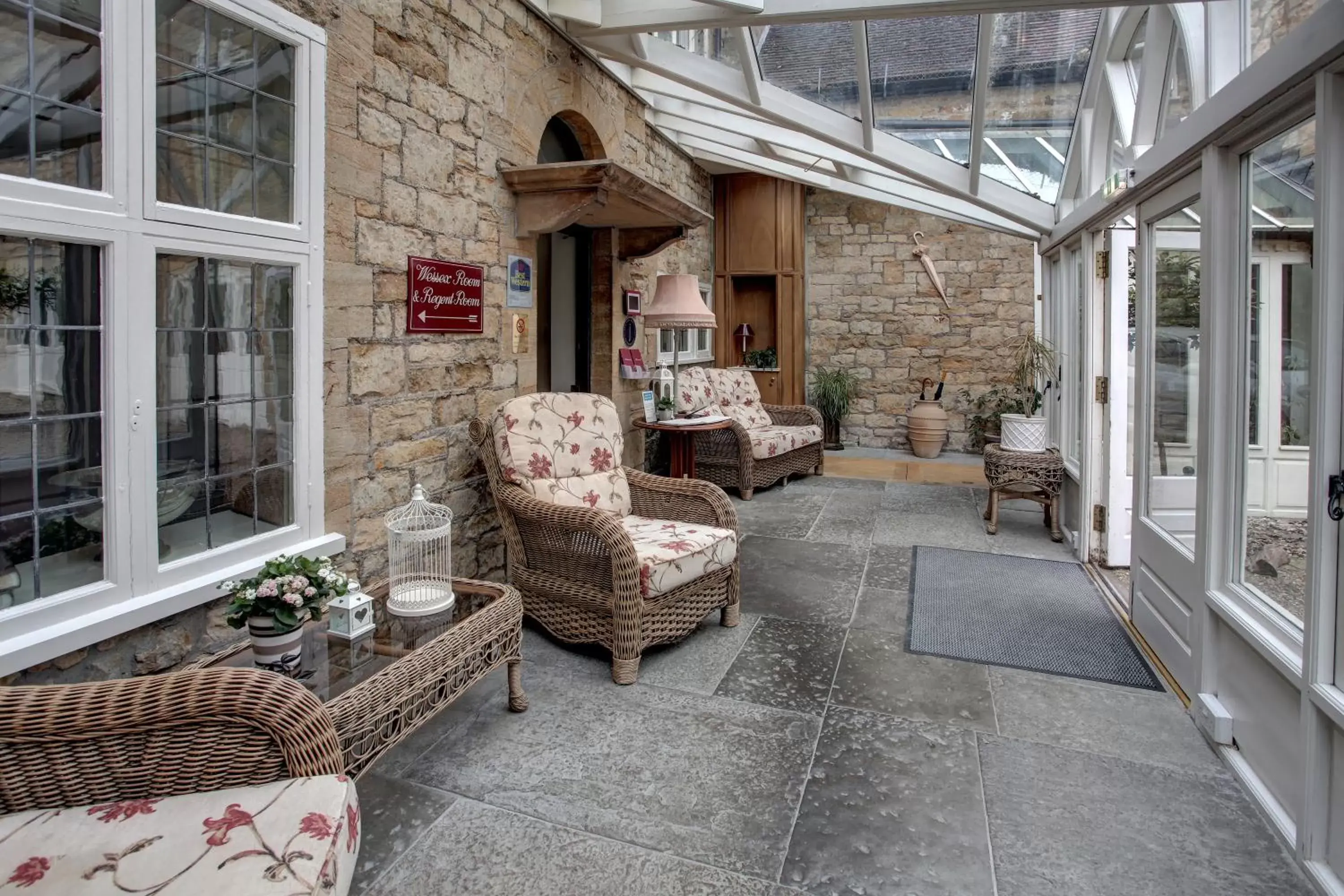 Lobby or reception in The Grange at Oborne