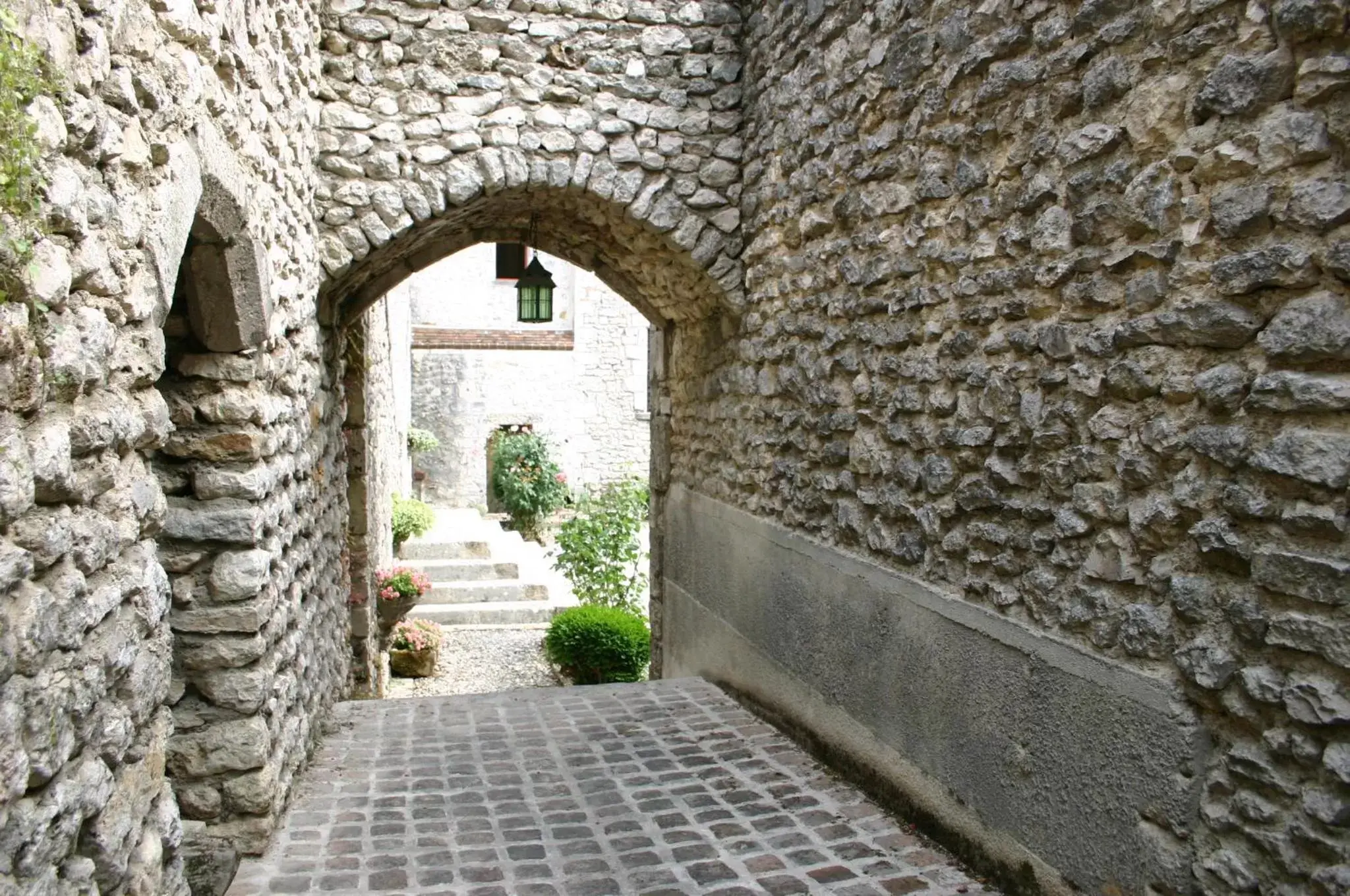 Garden view in Demeure des Vieux Bains