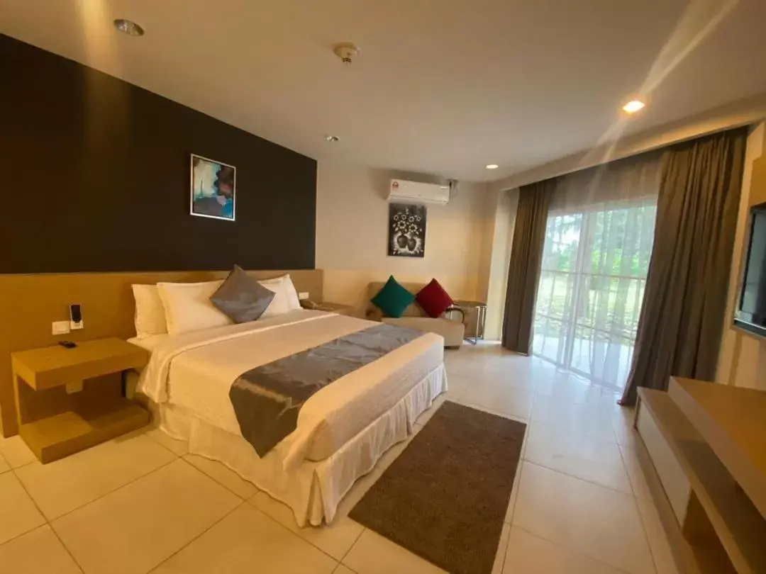 Bed in Century Langkasuka Resort Langkawi