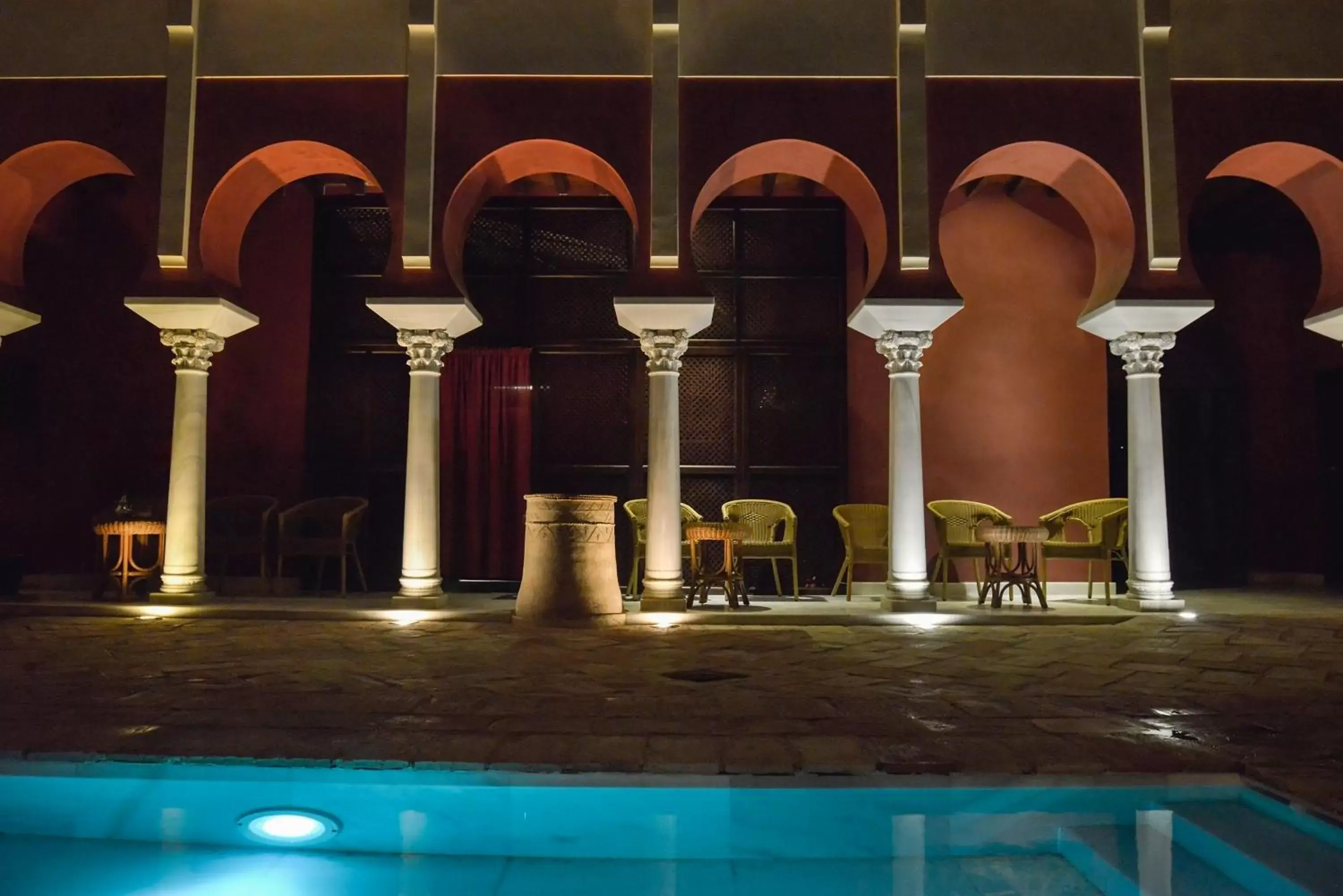 Hot Spring Bath, Swimming Pool in Hospedería Baños Arabes de Córdoba Dos