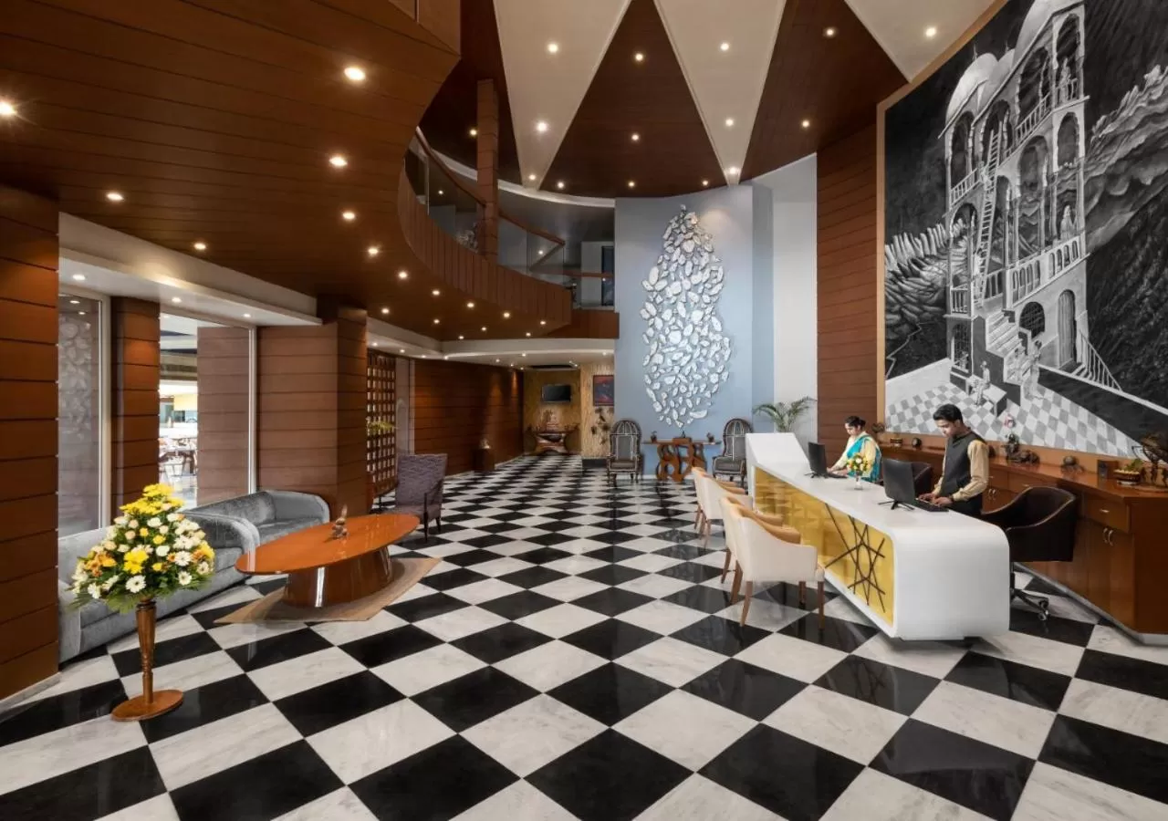 Lobby or reception in jüSTa Sajjangarh Resort & Spa, Udaipur