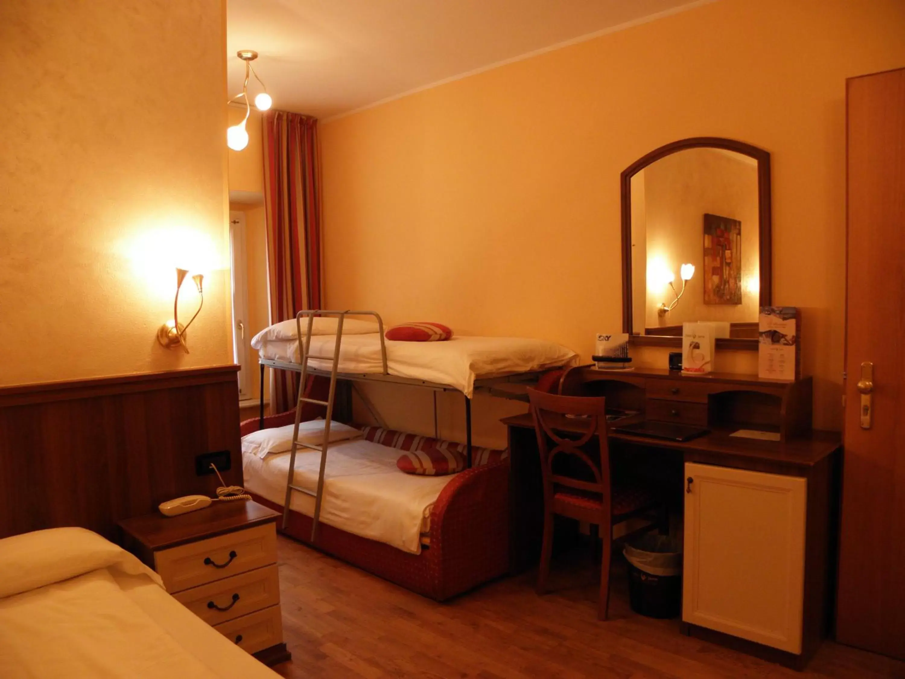 bunk bed in Hotel Bernina