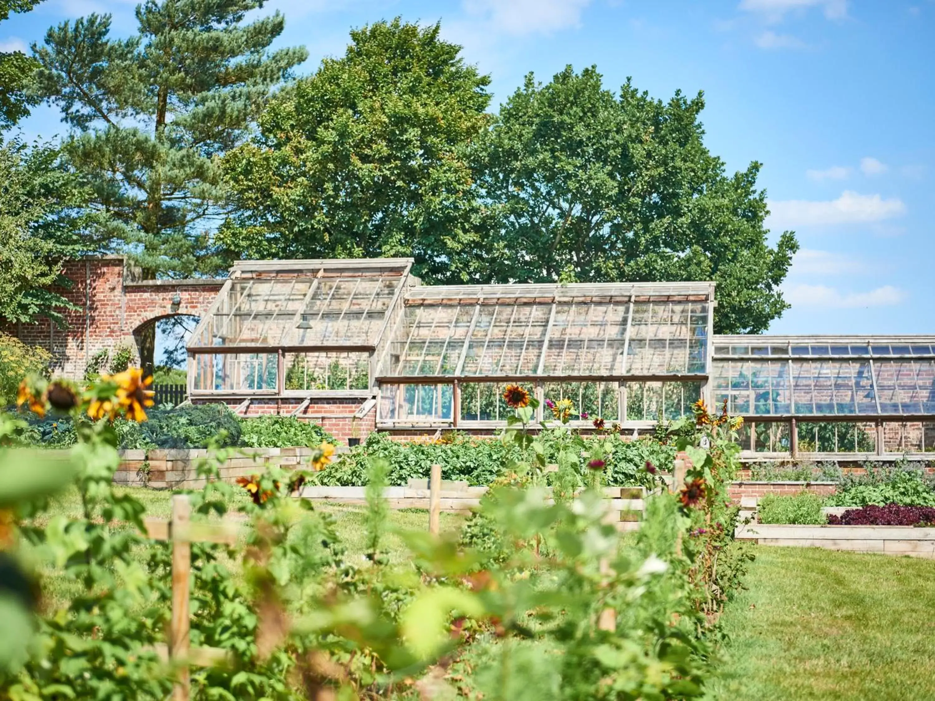 Garden, Property Building in Walwick Hall Country Estate and Spa