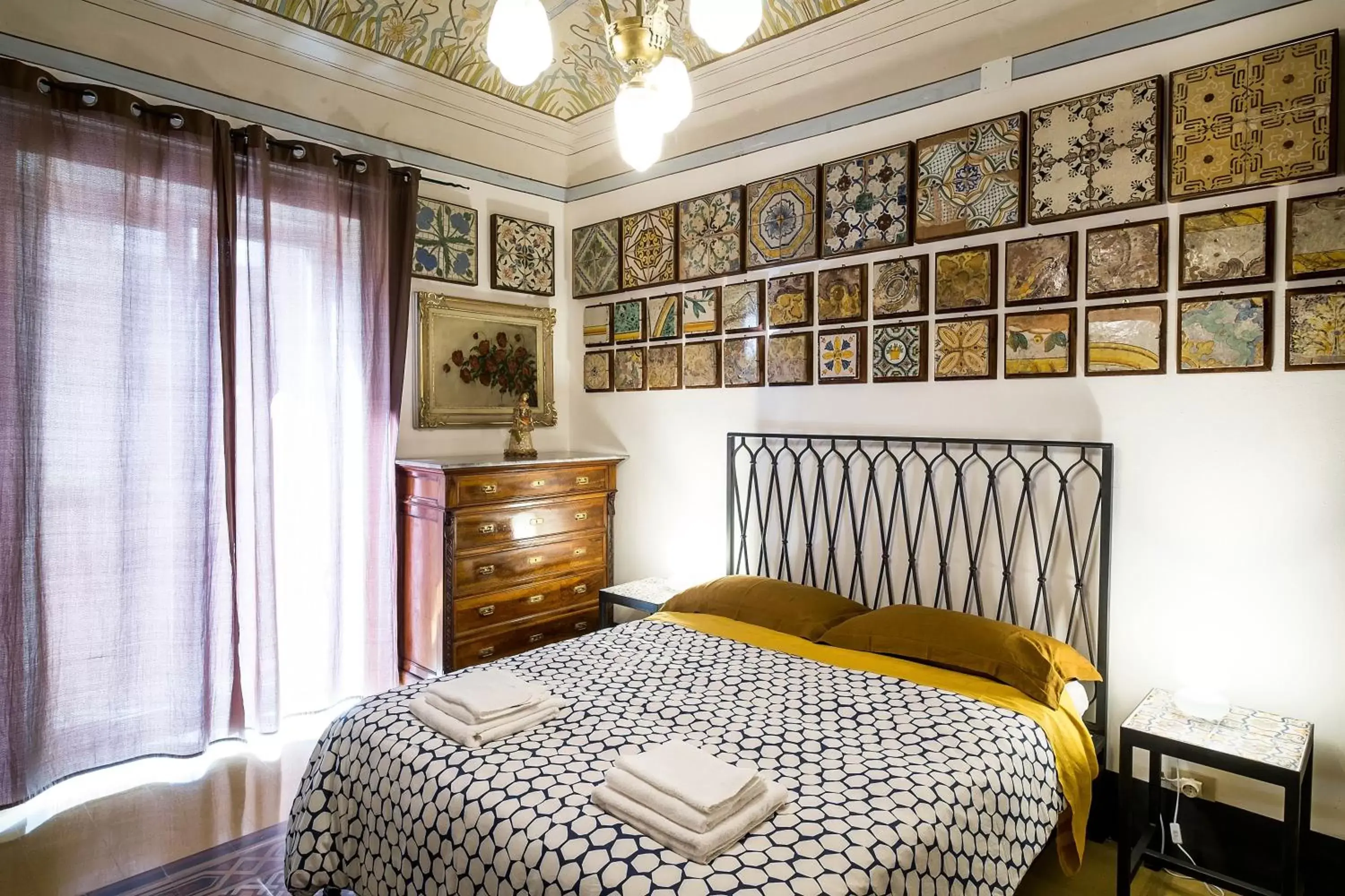 Bed in Stanze al Genio B&B