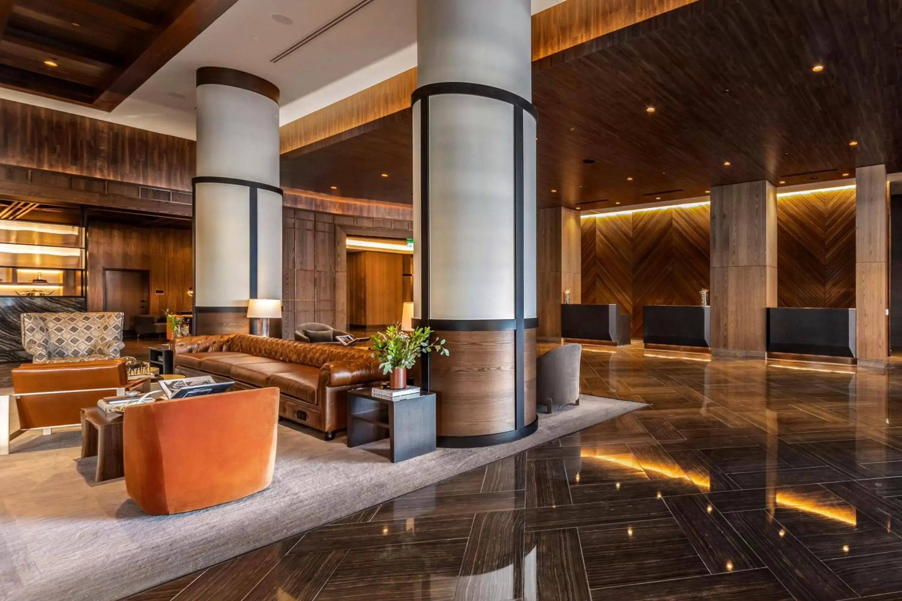 Lobby or reception in Omni Oklahoma City Hotel Lobby or reception in Omni Oklahoma City Hotel