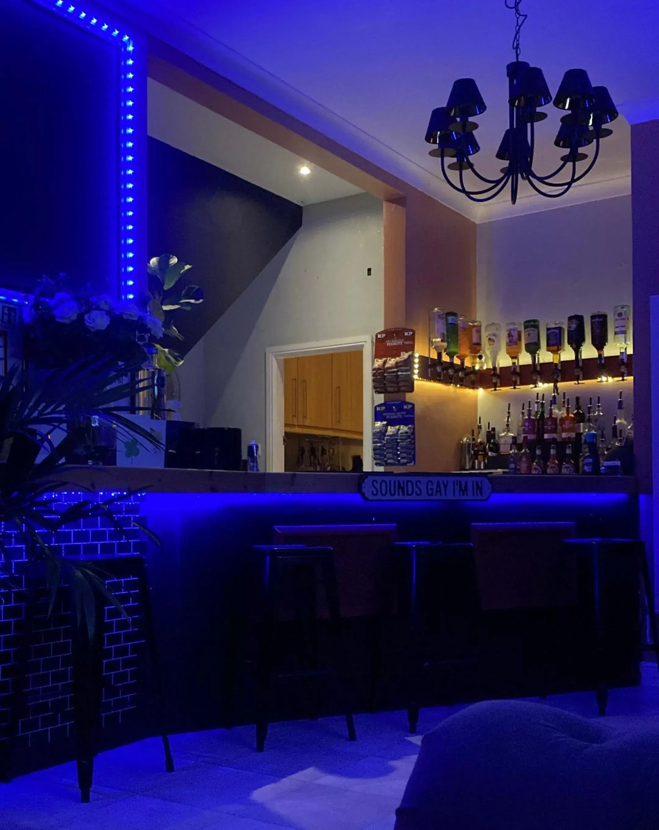 Lounge or bar in McGraths Blackpool