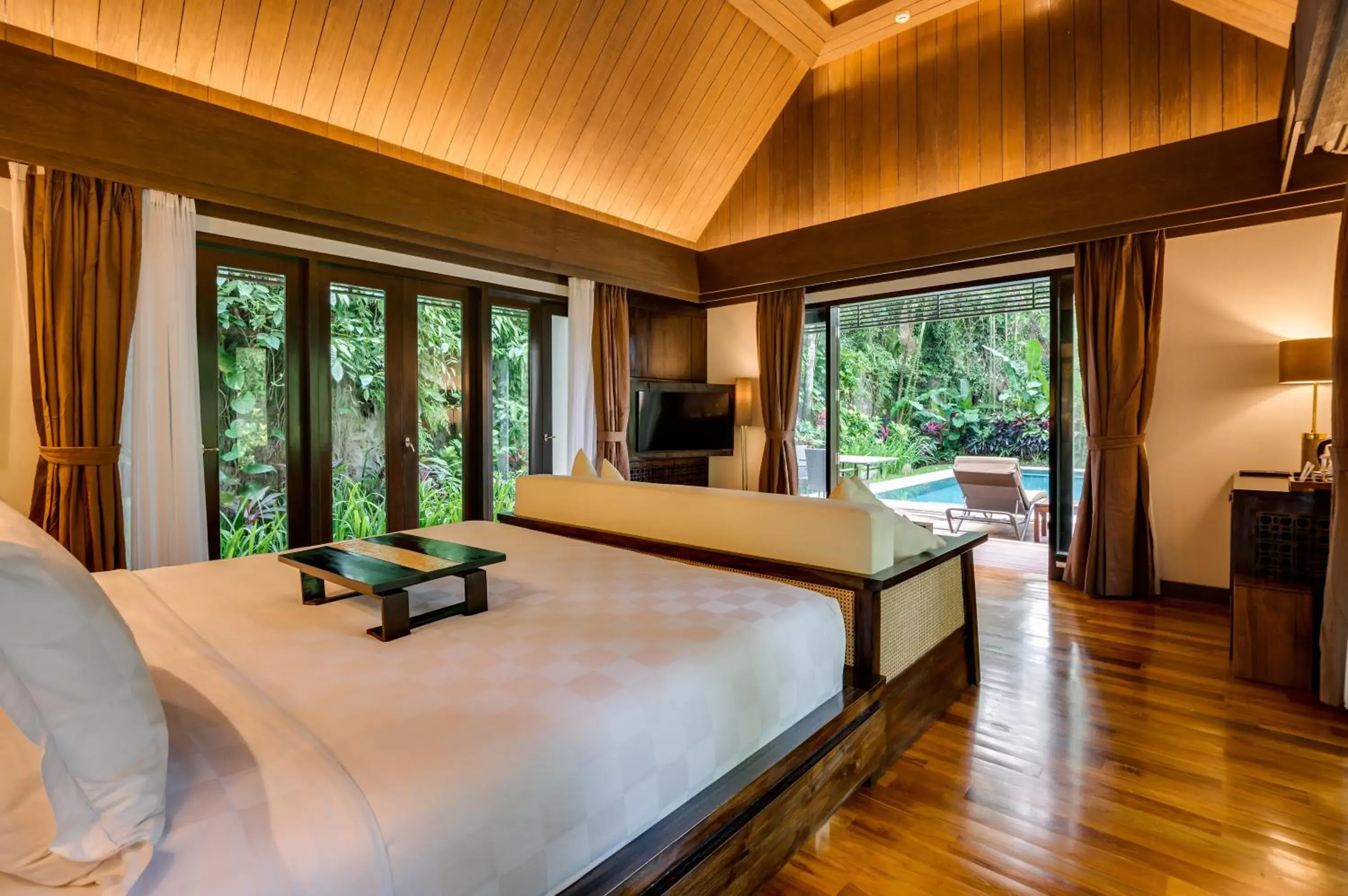 Bedroom, Bed in The Samaya Ubud Villas