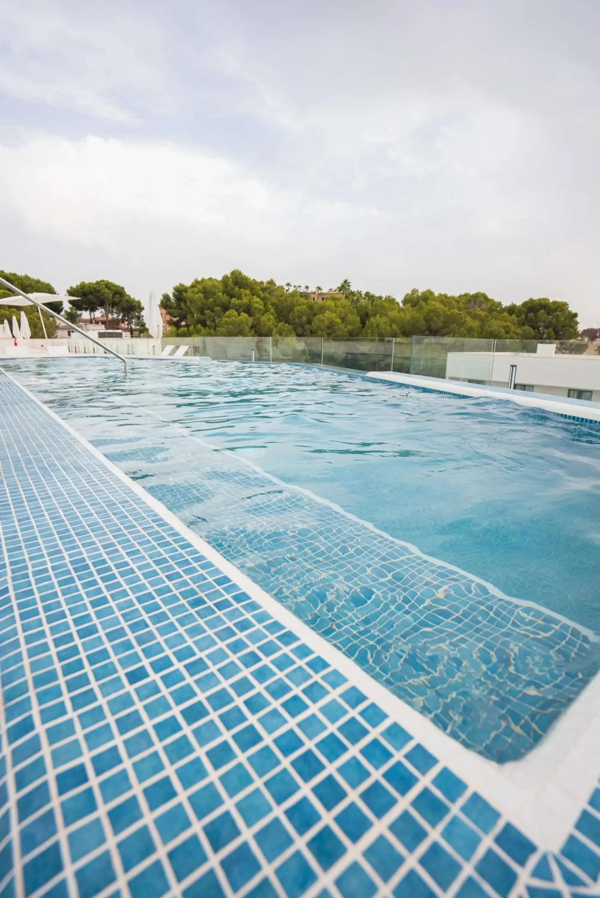 Swimming pool in Hotel Morlans Suites