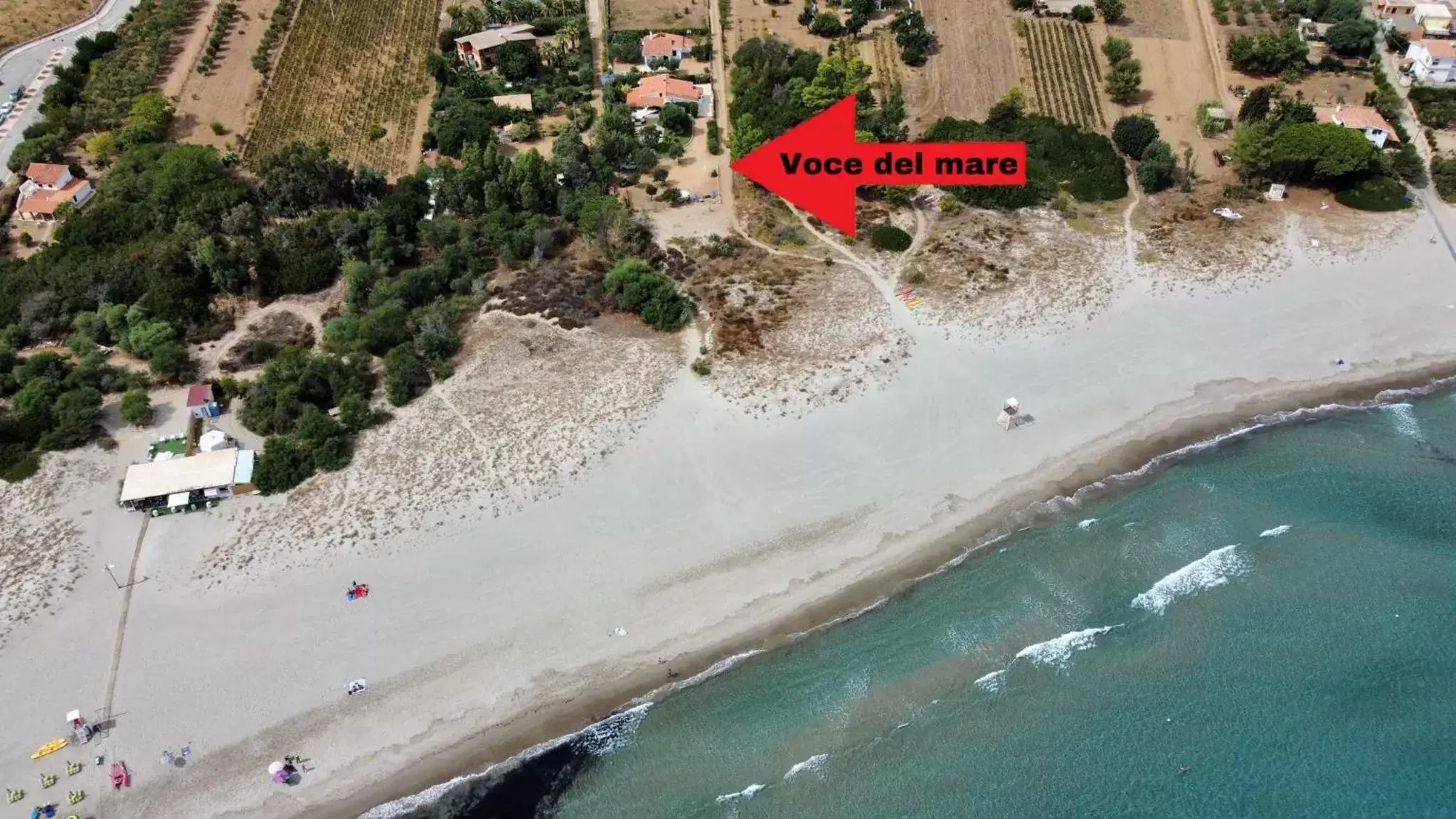 Natural landscape, Bird's-eye View in Suites Voce del Mare