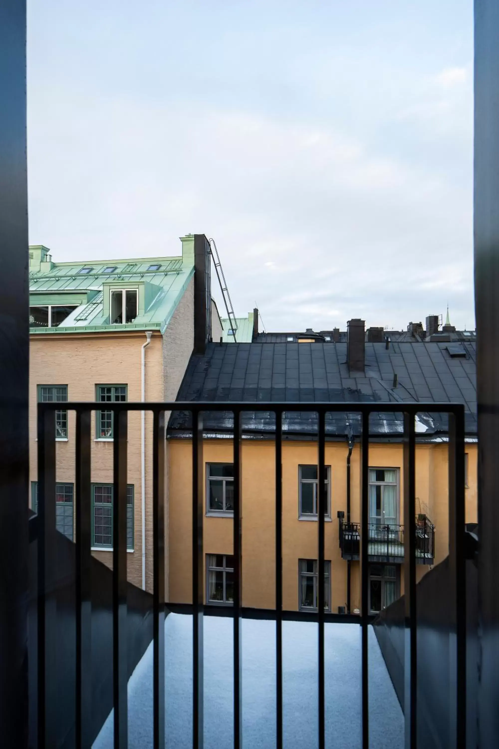 Inner courtyard view, Property Building in Hotel Rival