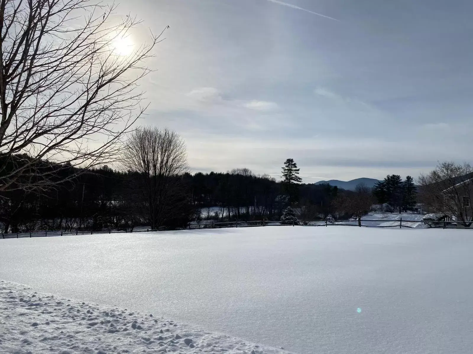 Winter in Arcady Mountain Motor Lodge