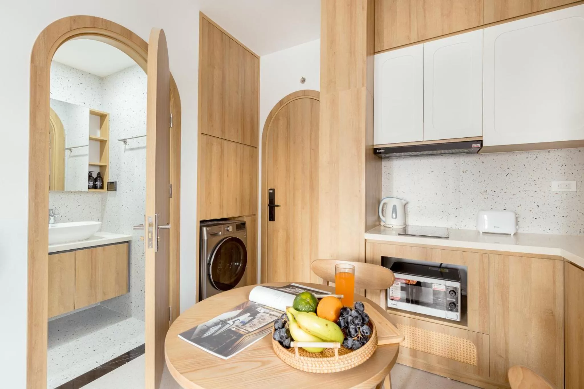 kitchen in Crescendo Boutique Studio