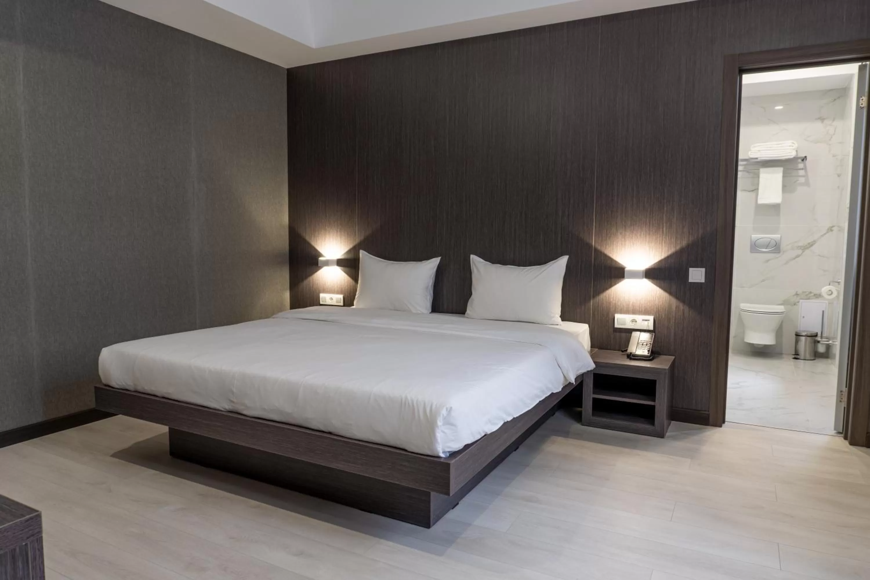 Bed in Resident Hotel Kazybek Bi