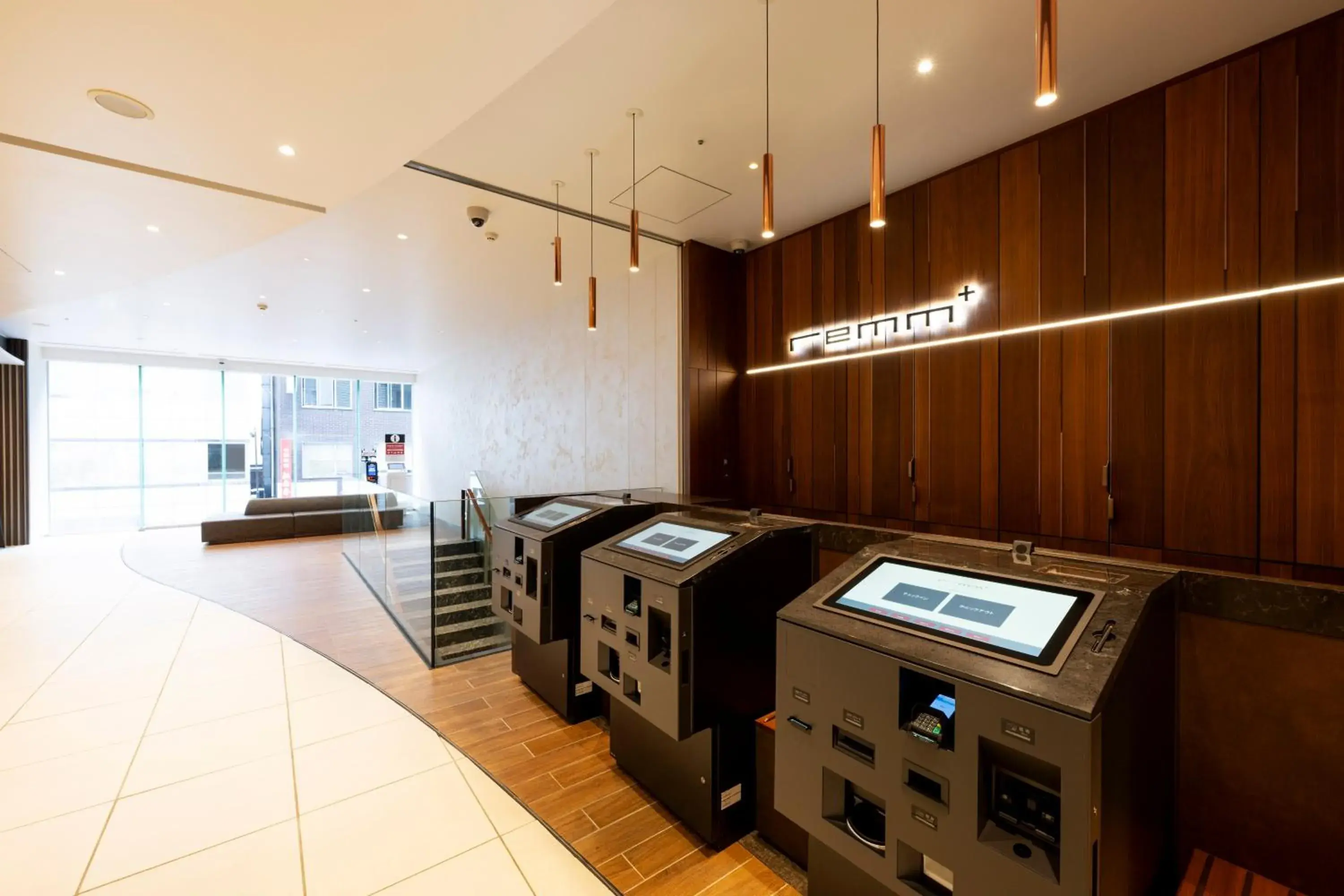 Lobby or reception in remm plus Ginza Lobby or reception in remm plus Ginza