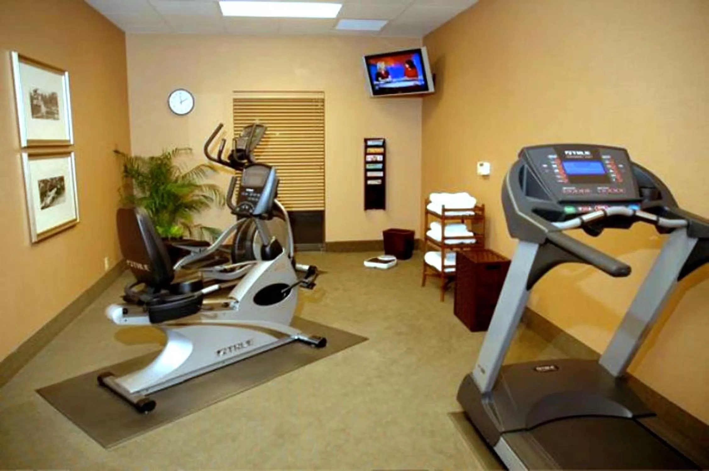 Fitness centre/facilities in Hampton Inn Calera