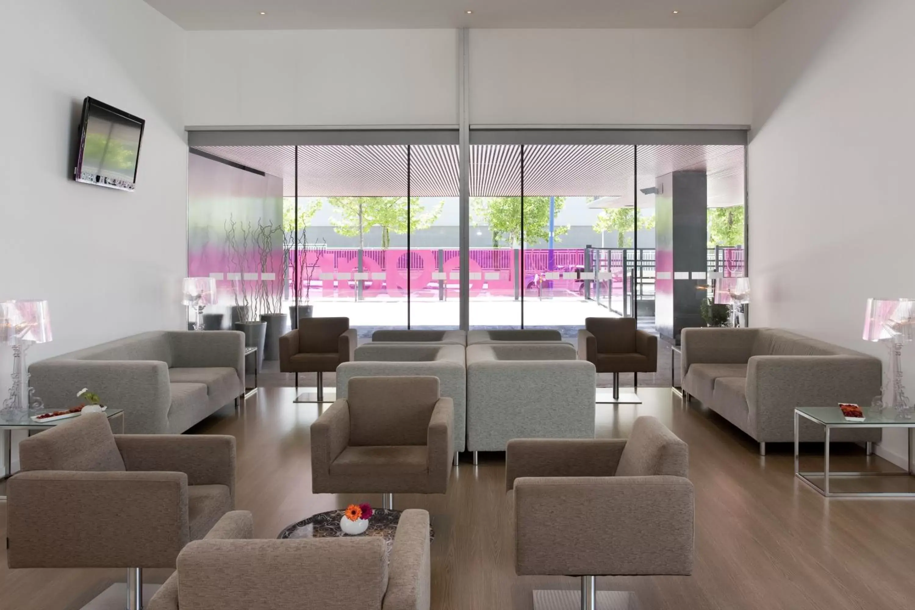 Property building, Seating Area in Holiday Inn Express Madrid Leganes, an IHG Hotel