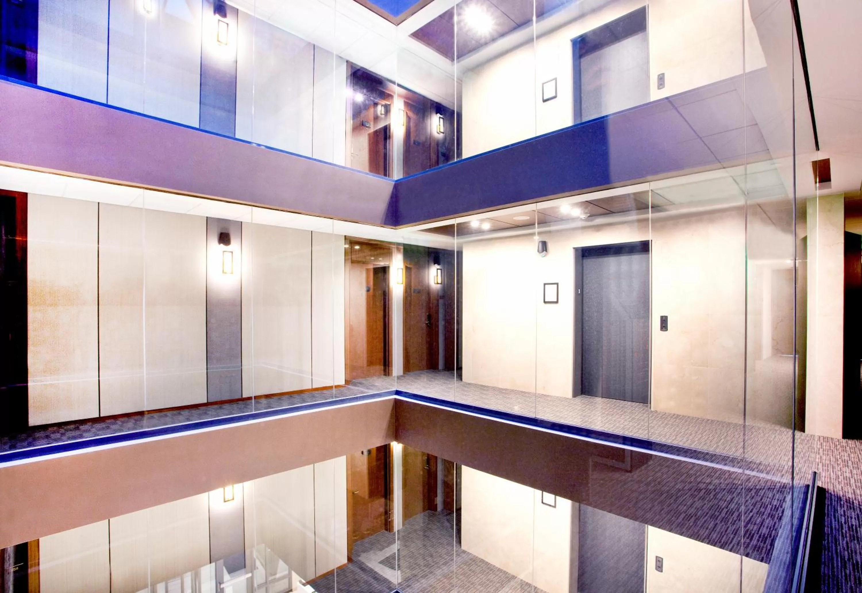 Decorative detail in Porter Square Hotel