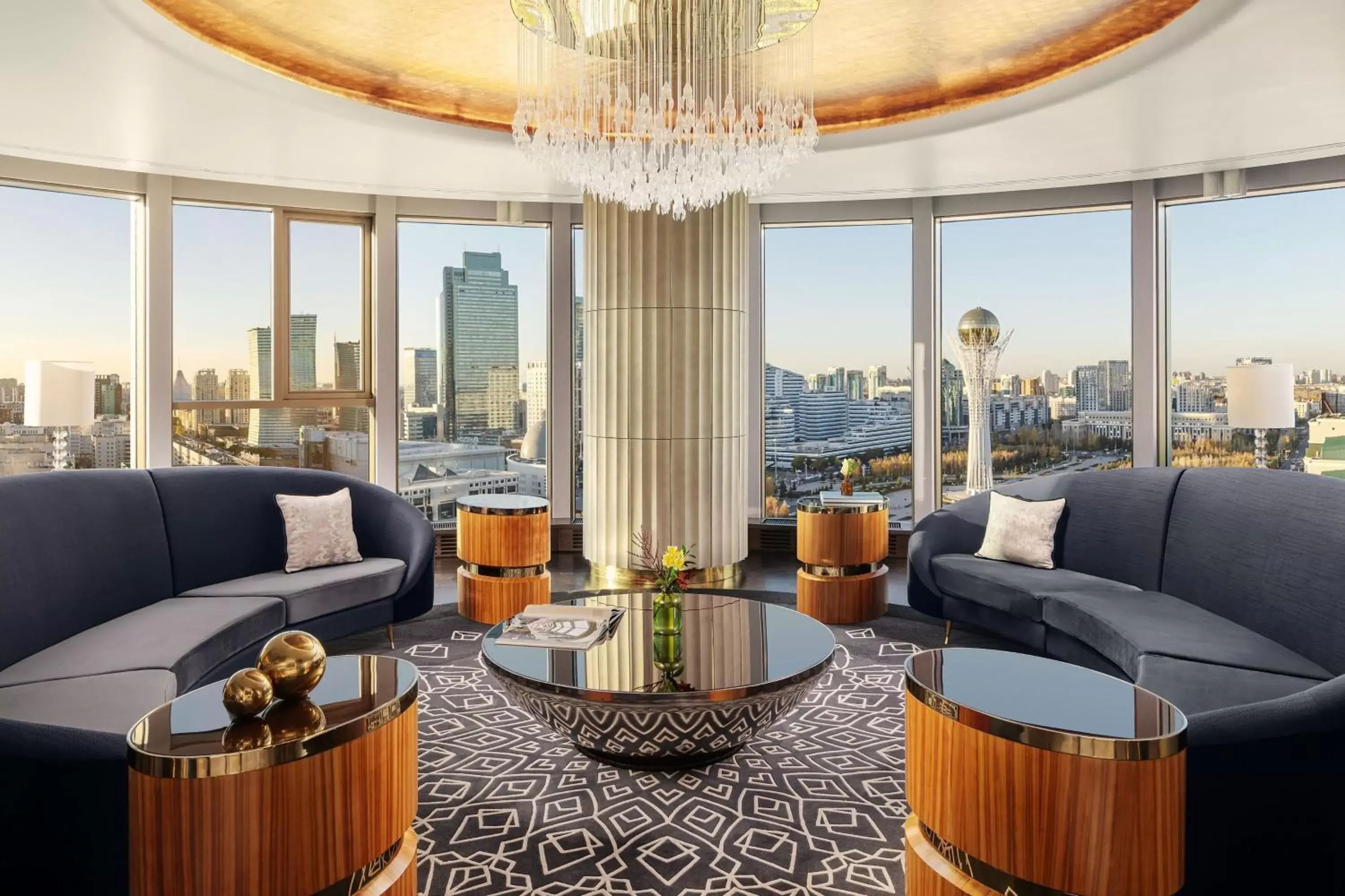 Living room, Seating Area in The Ritz-Carlton, Astana