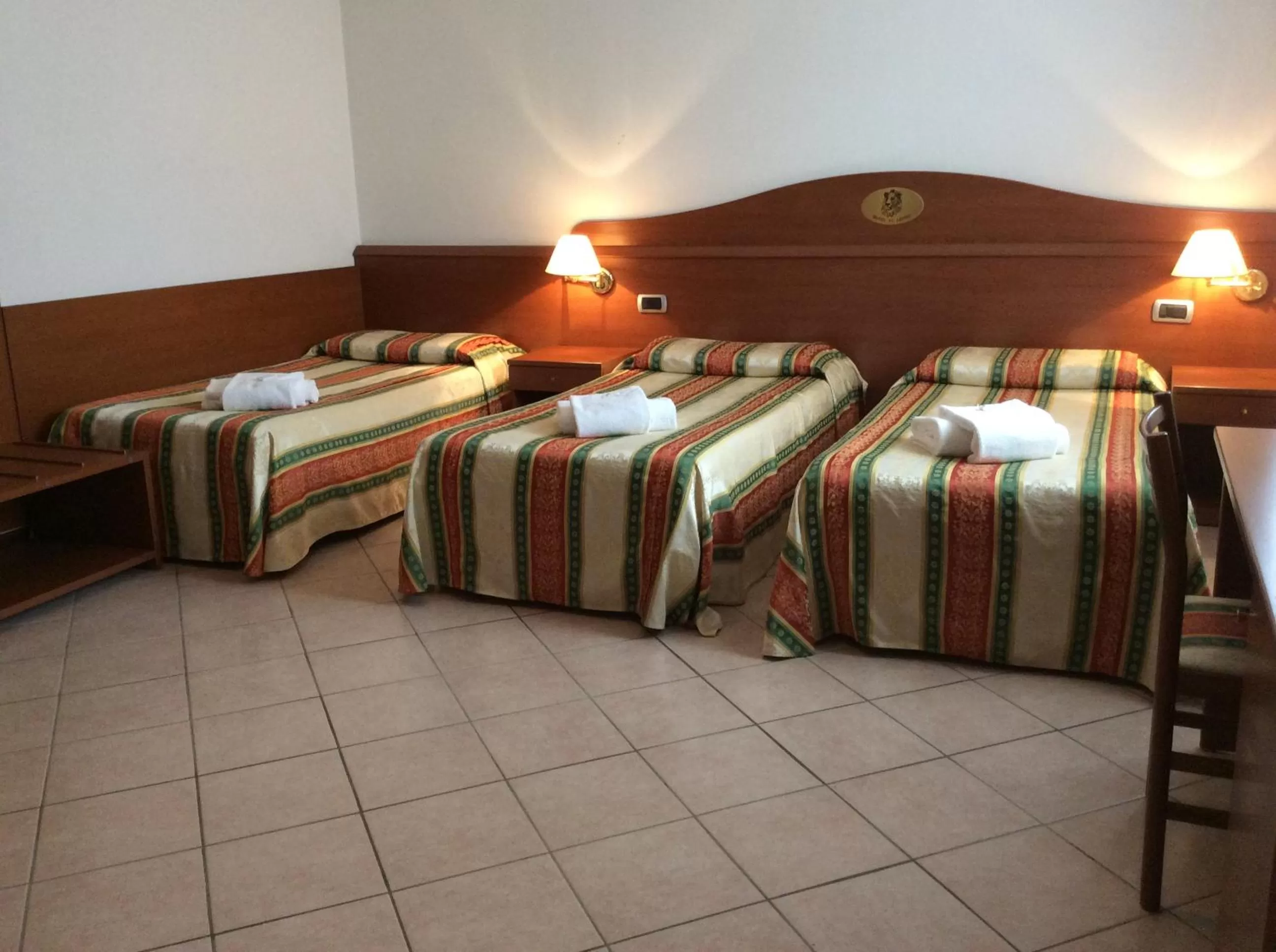 Bedroom, Bed in Hotel Pizzeria Ristorante "Al Leone"