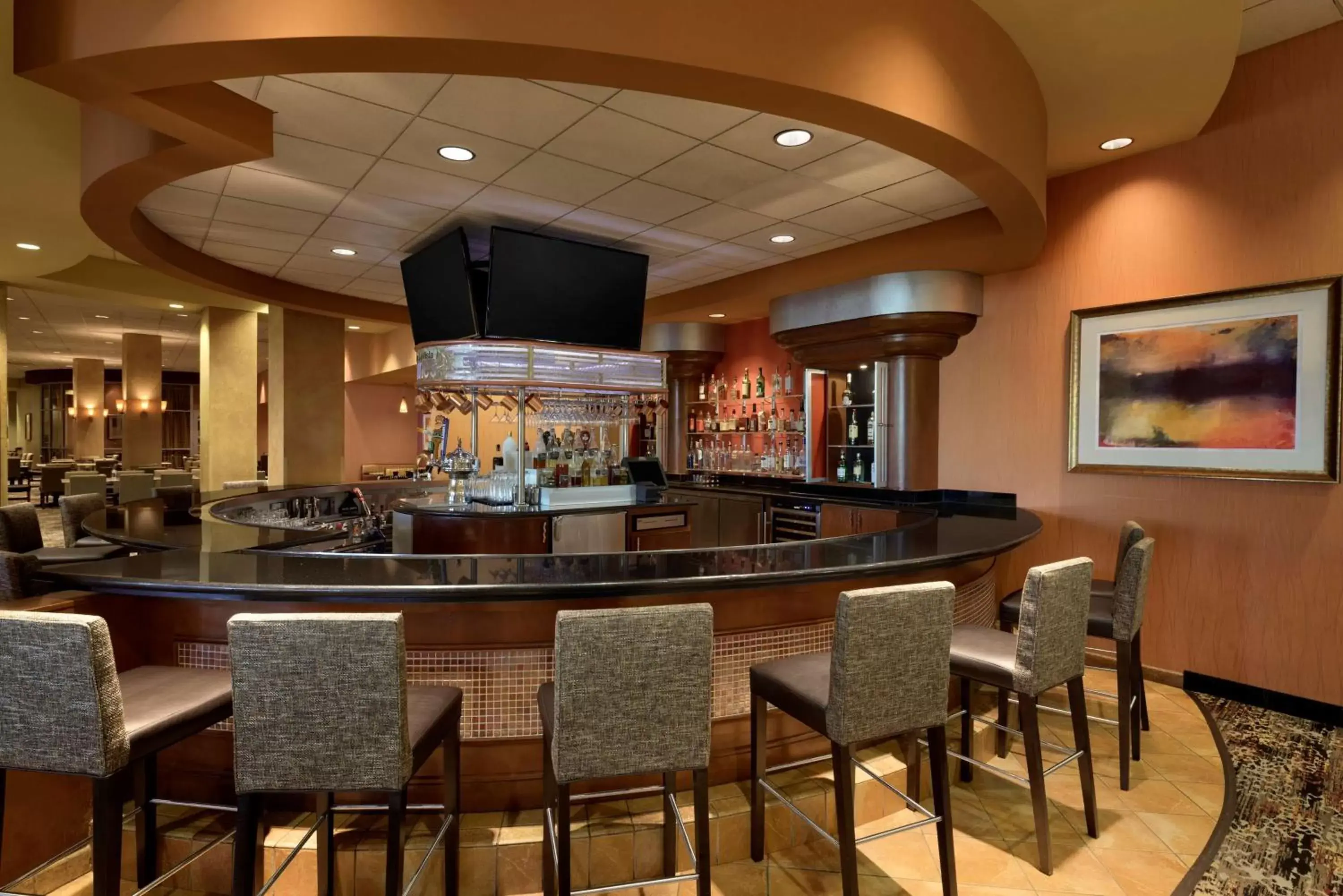 Restaurant/places to eat, Lounge/Bar in Embassy Suites Omaha- La Vista/ Hotel & Conference Center