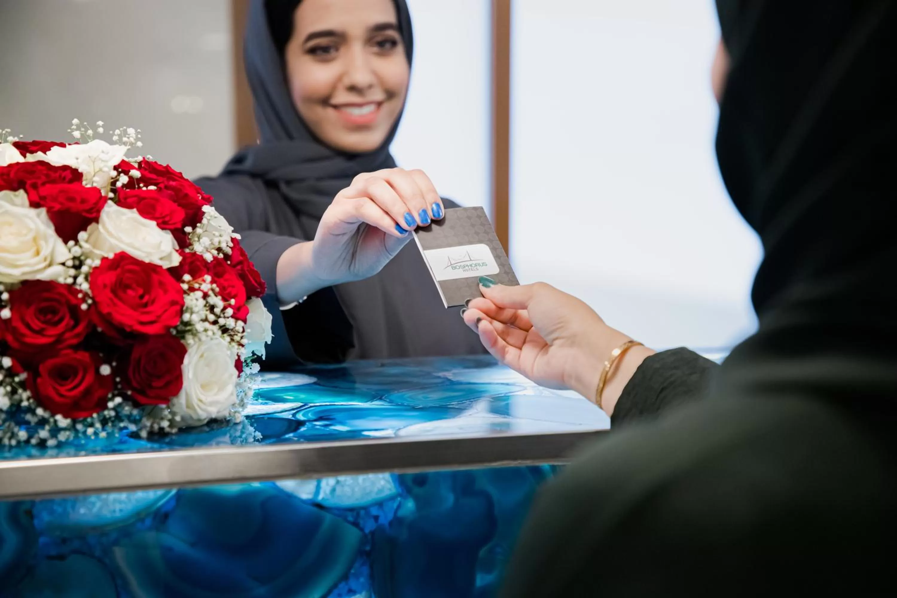 Staff in Le Bosphorus Hotel - Waqf Safi