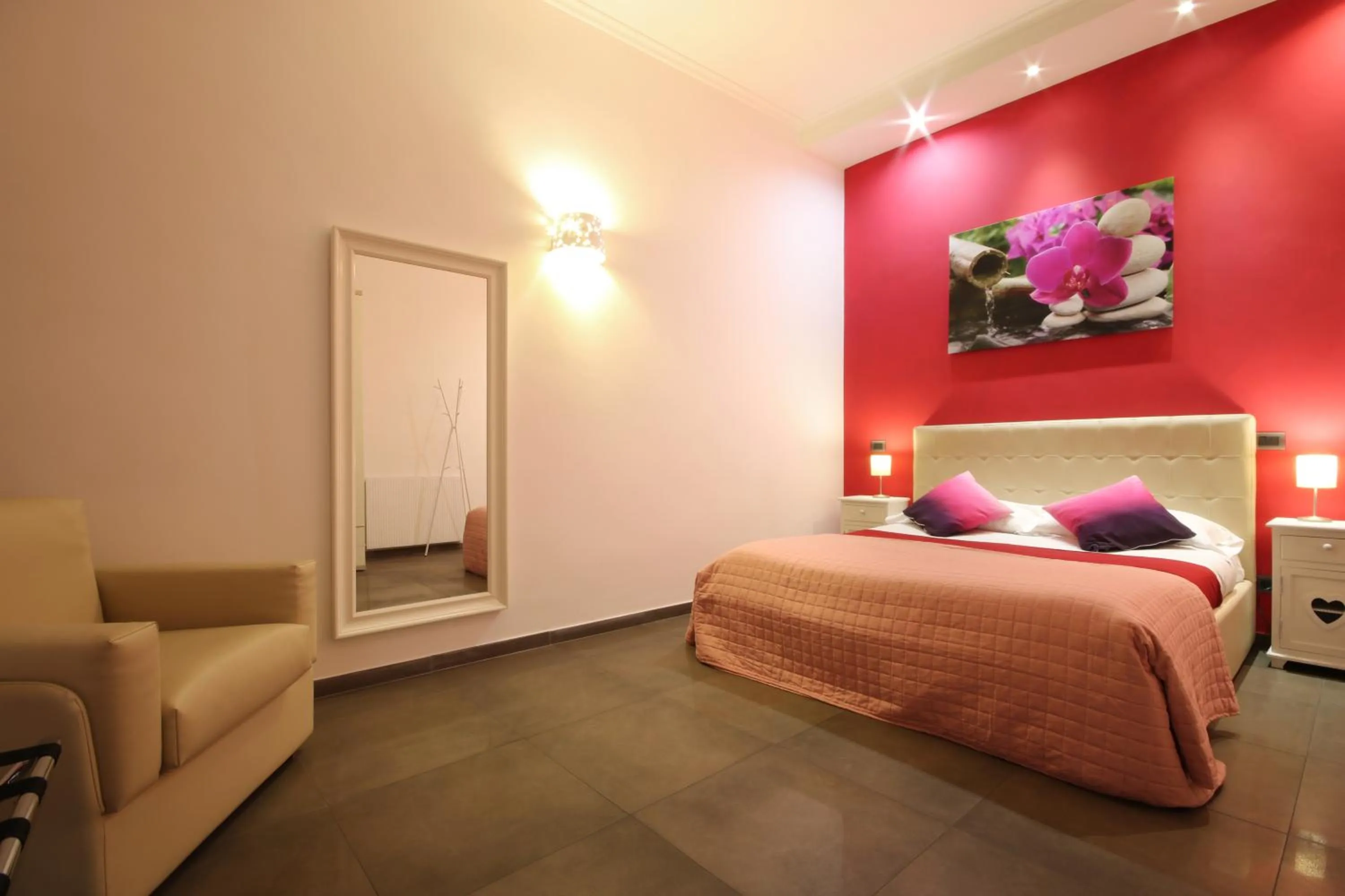 Bedroom, Bed in Vatication B&B