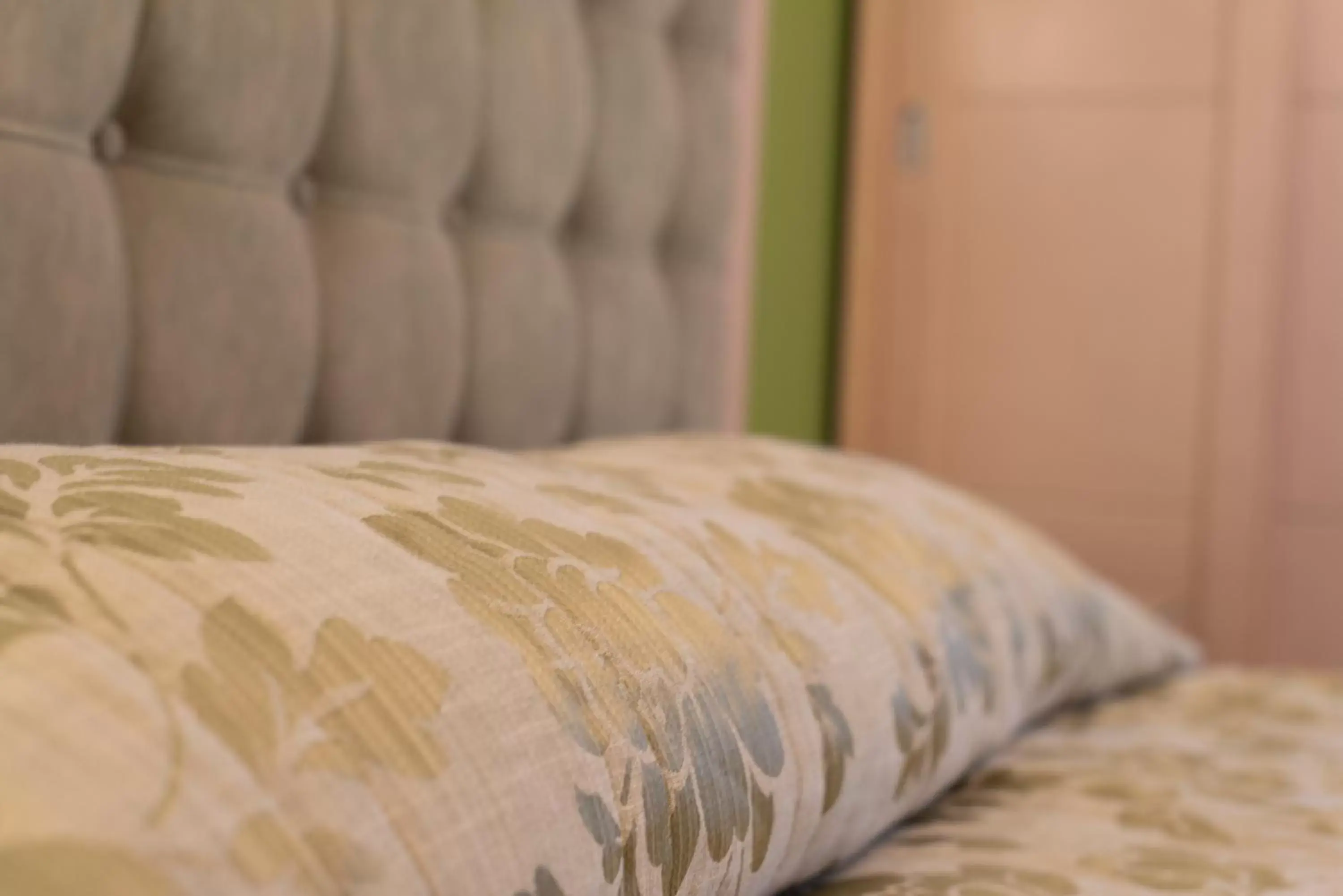 Decorative detail, Bed in Heliotrope Hotels