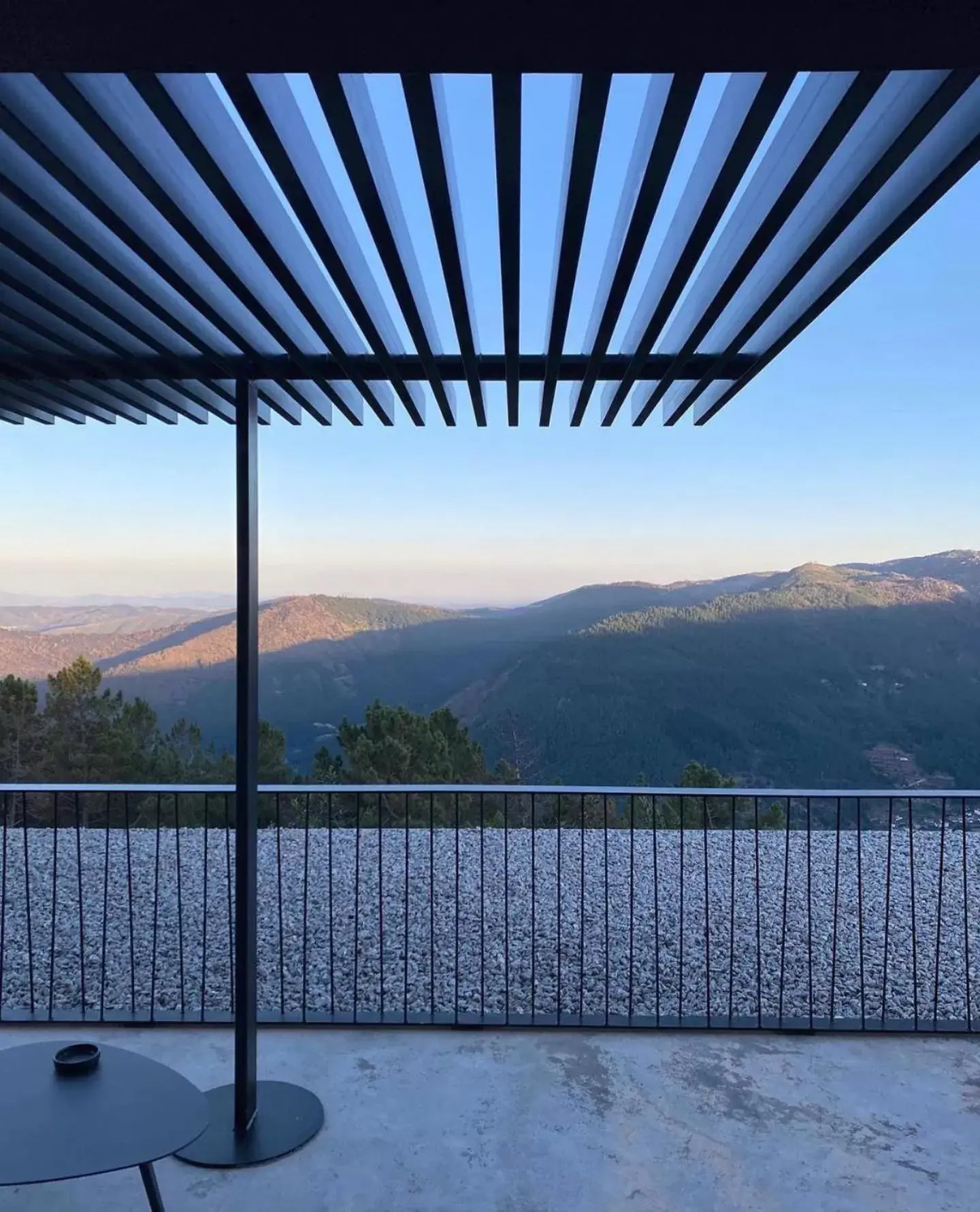 Balcony/Terrace, Mountain View in Casa de São Lourenço - Burel Mountain Hotels