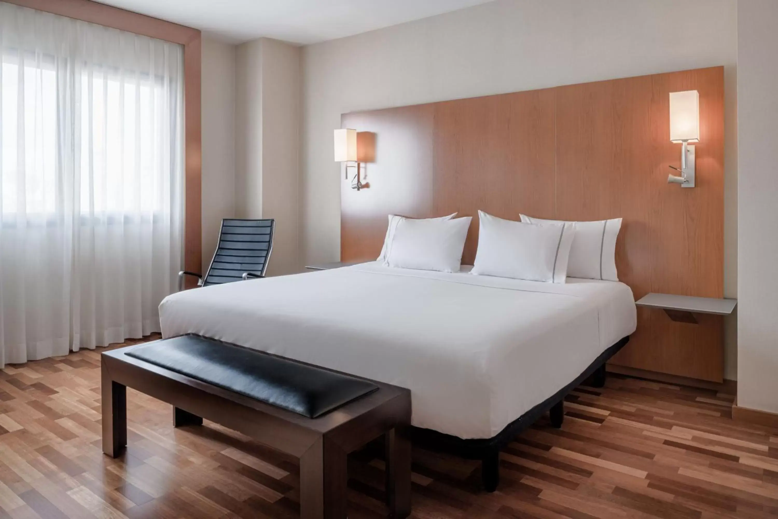 Bedroom, Bed in AC Hotel Murcia by Marriott