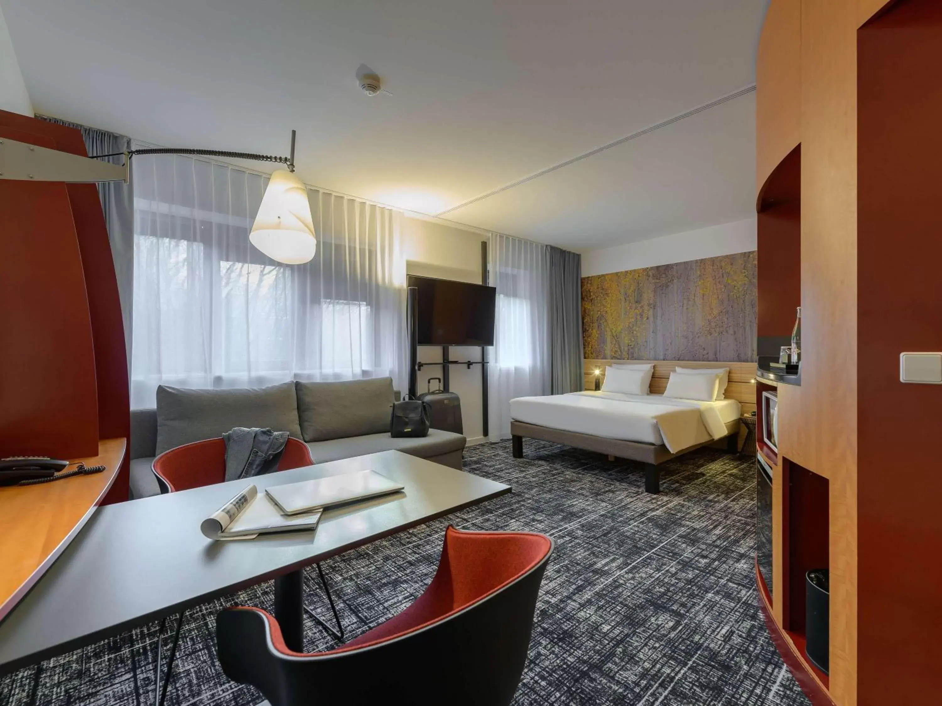 Bedroom in Novotel Suites München Parkstadt Schwabing
