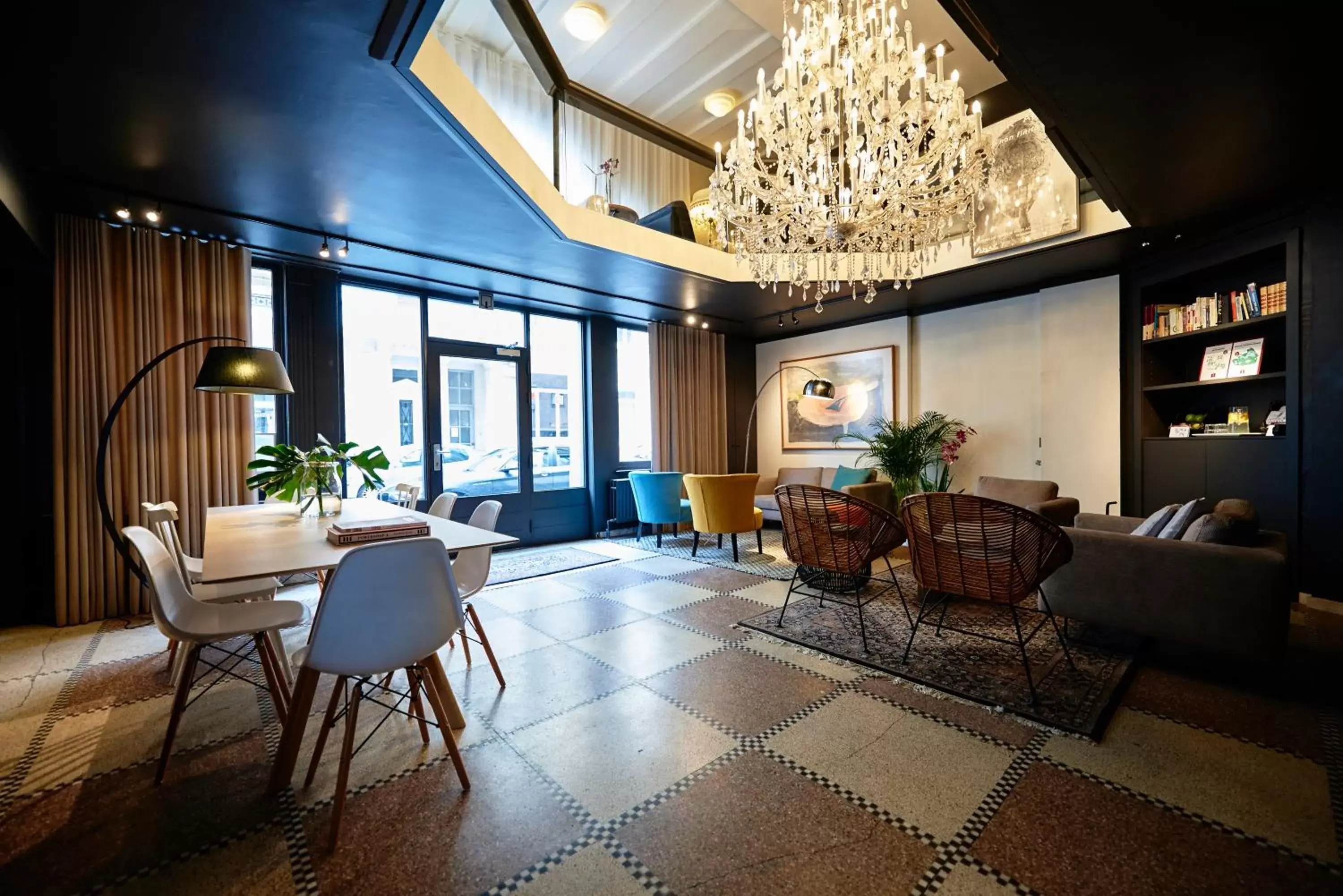 Lobby or reception in Leopold Hotel Ostend
