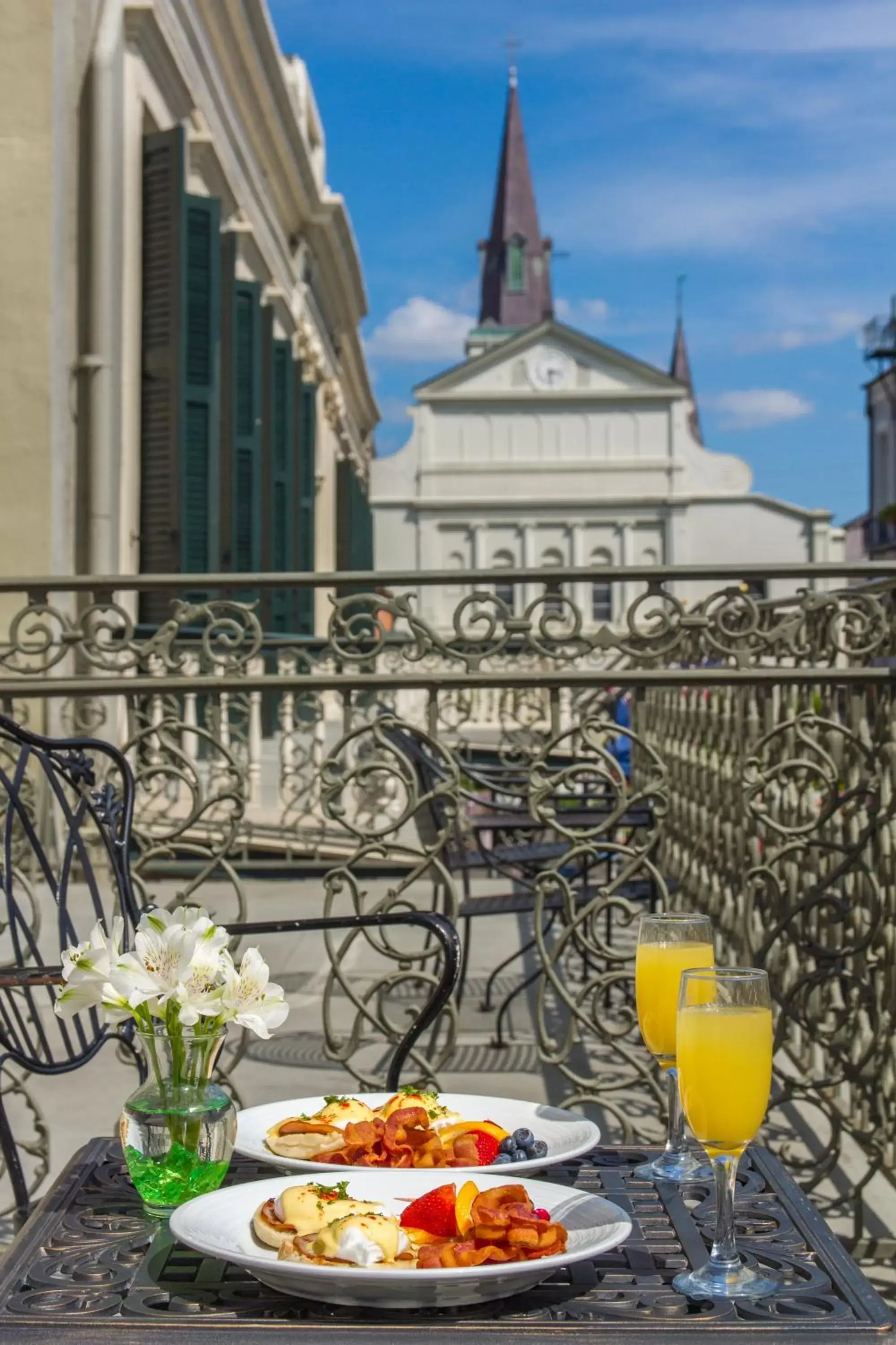 Balcony/Terrace in Bourbon Orleans Hotel