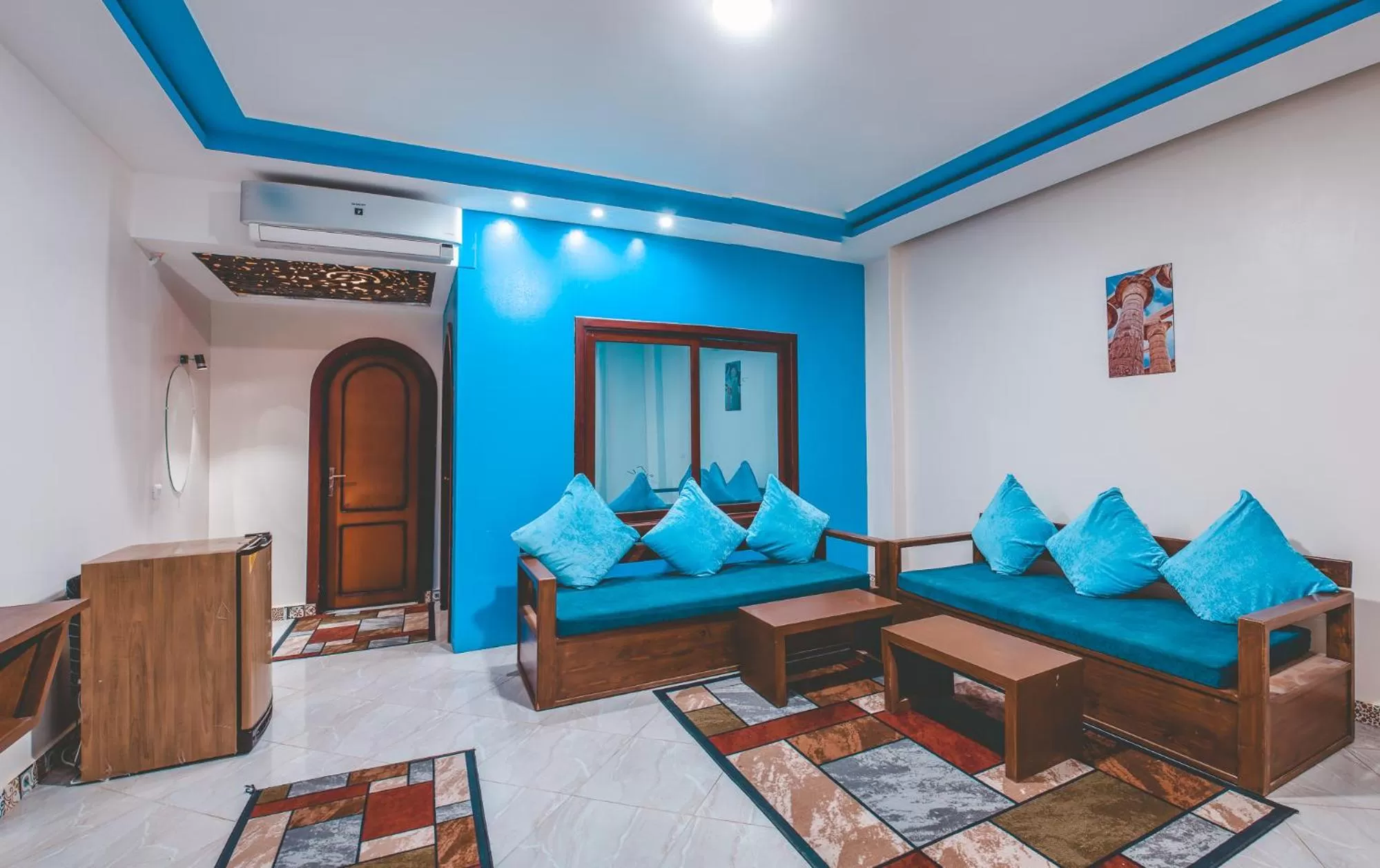 Living room in Seaview Panorama Boatel