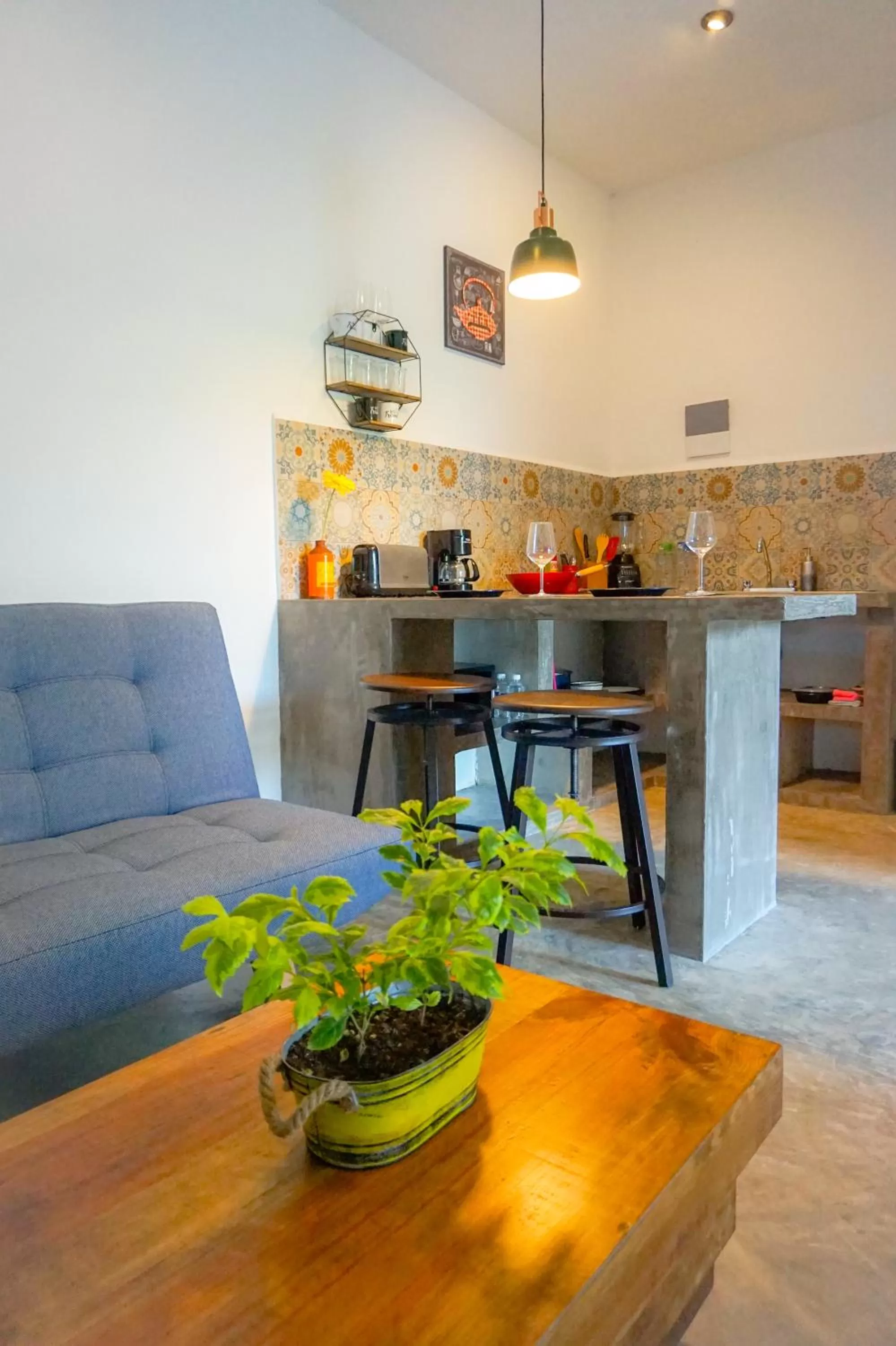 Kitchen or kitchenette, Dining Area in Les Suites Calle 2 by Galian