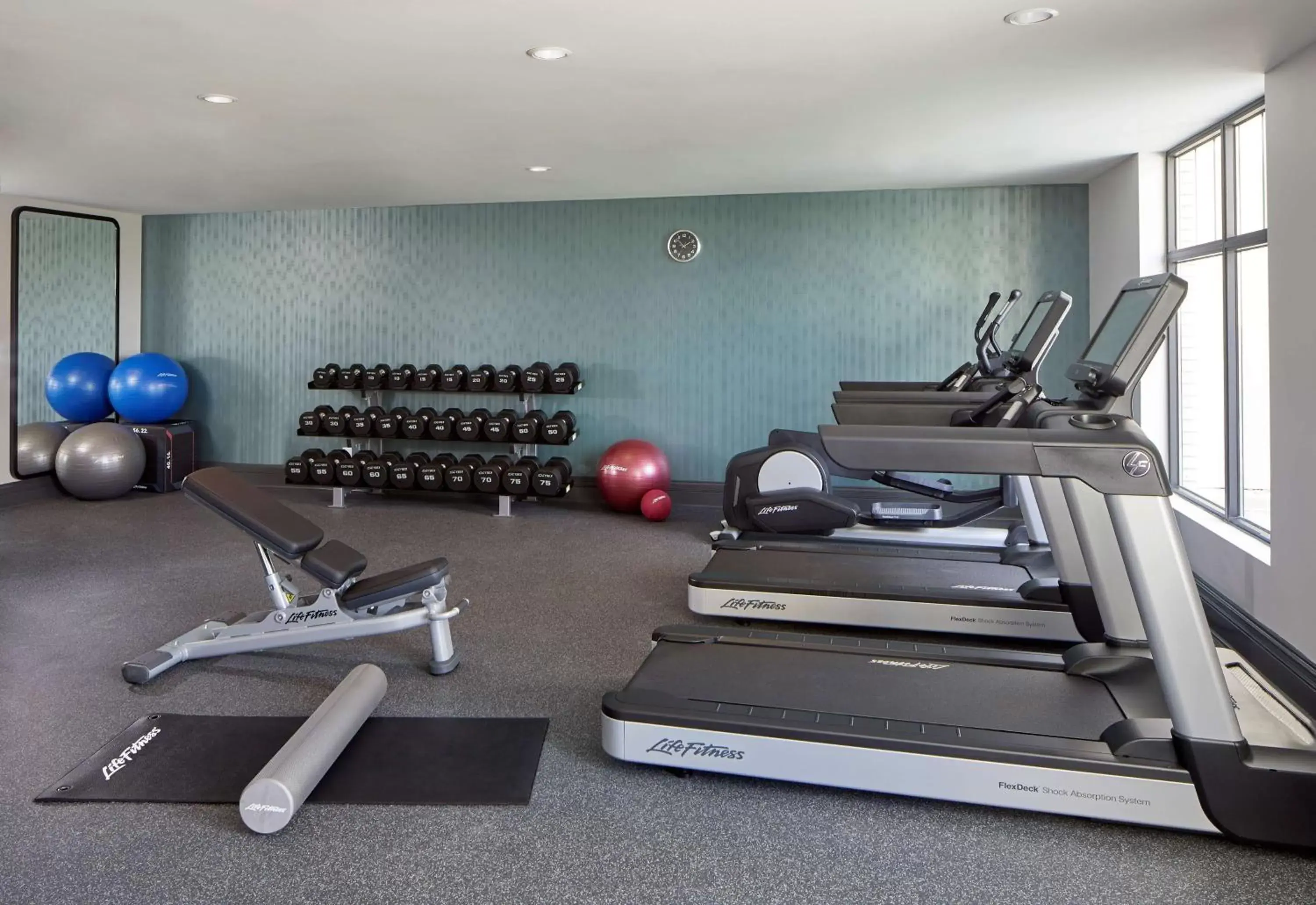 Fitness centre/facilities, Fitness Center/Facilities in The Hamilton Alpharetta, Curio Collection By Hilton