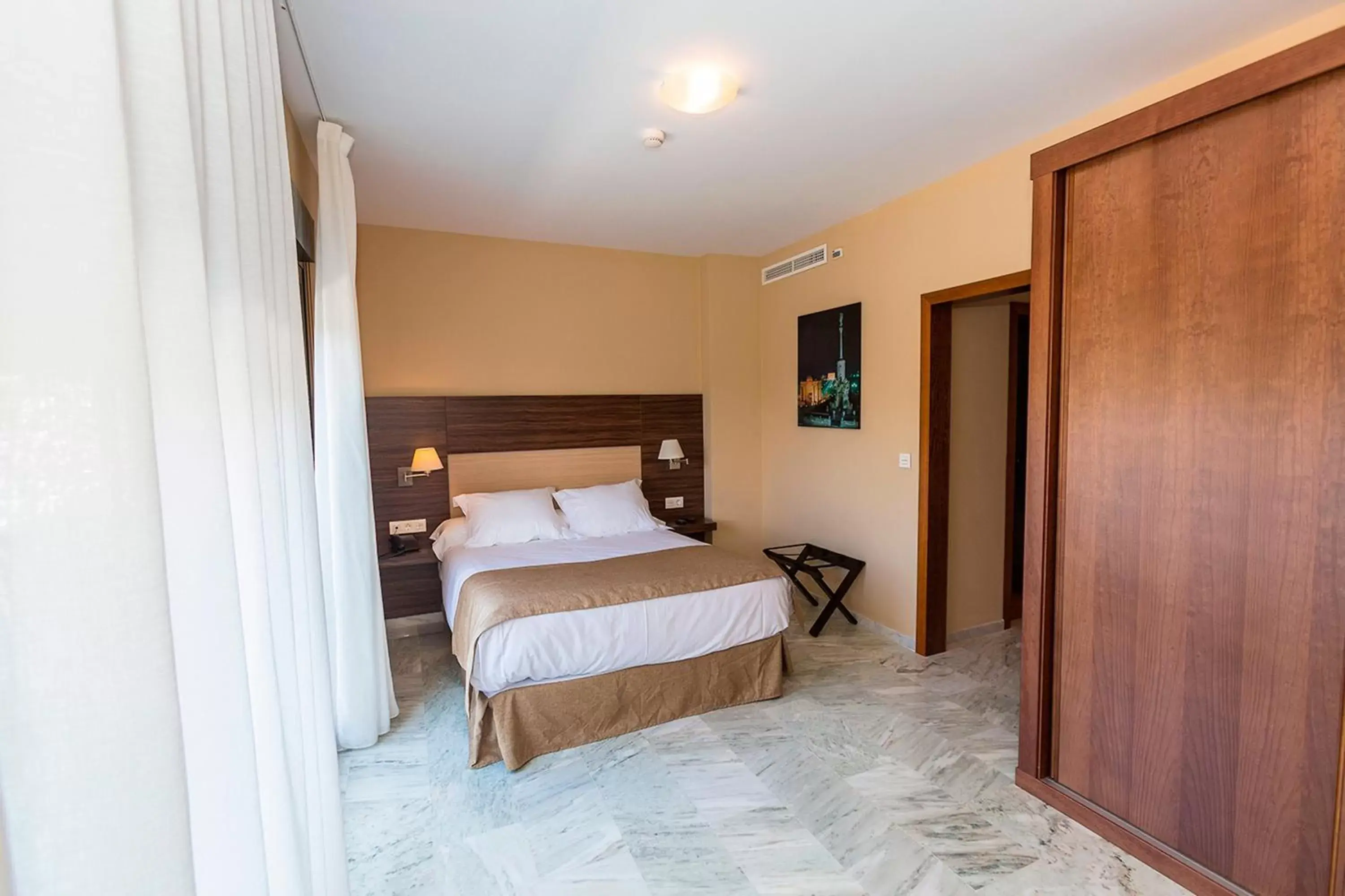 Bedroom, Bed in Hotel Finca Los Abetos
