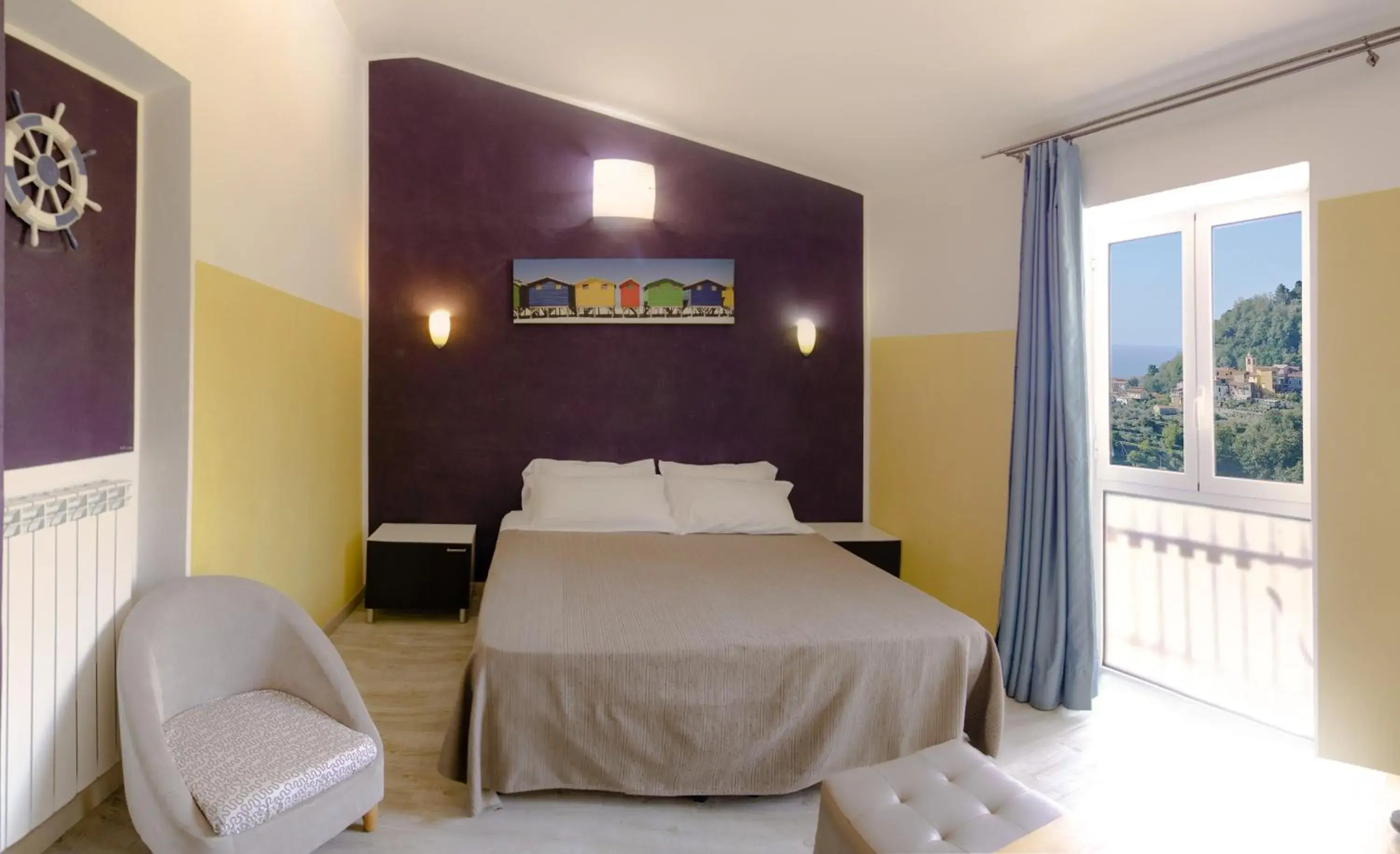 Bedroom, Bed in Albergo Serena
