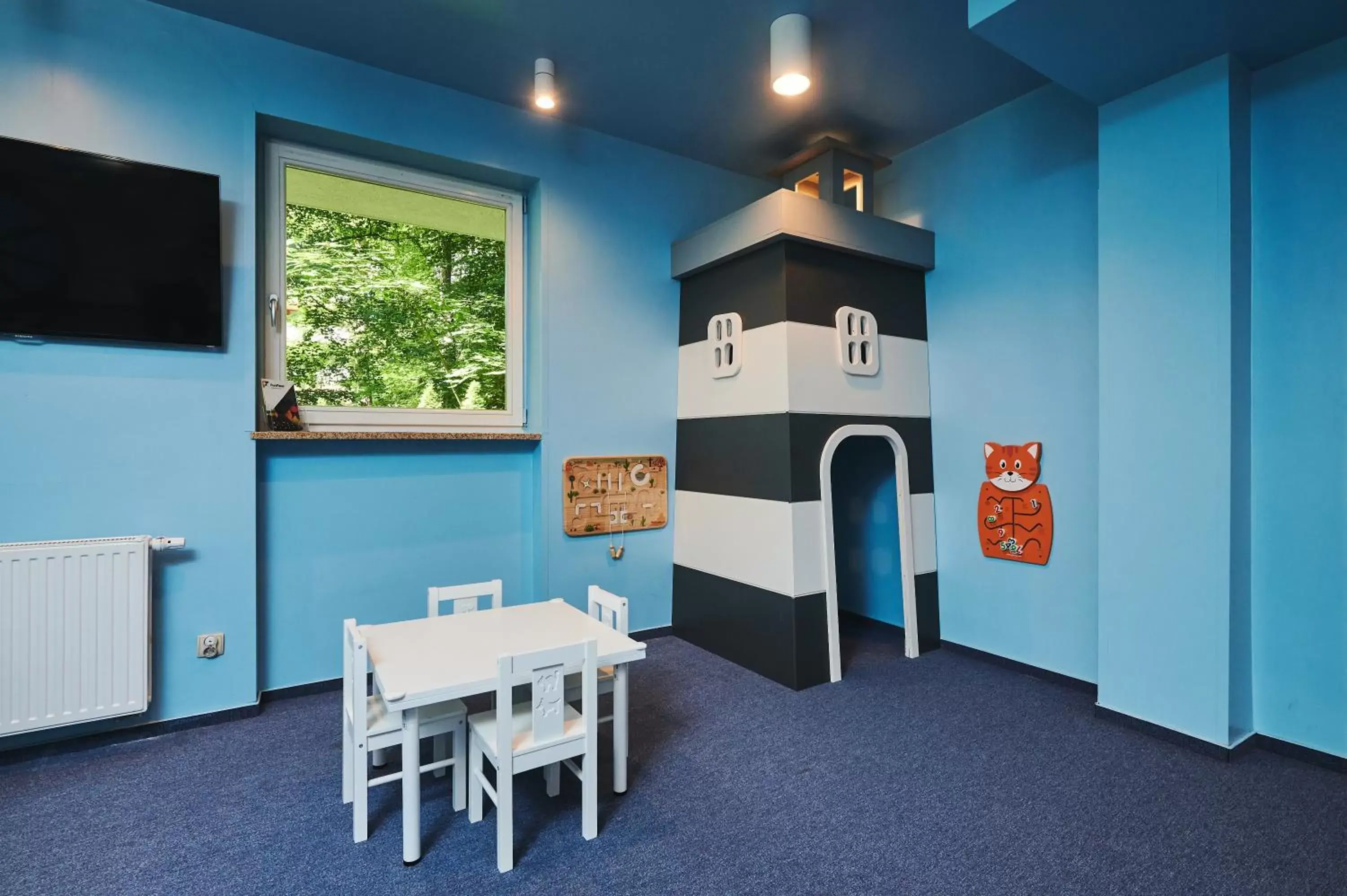 Children play ground, Dining Area in Golden Tulip Międzyzdroje Residence