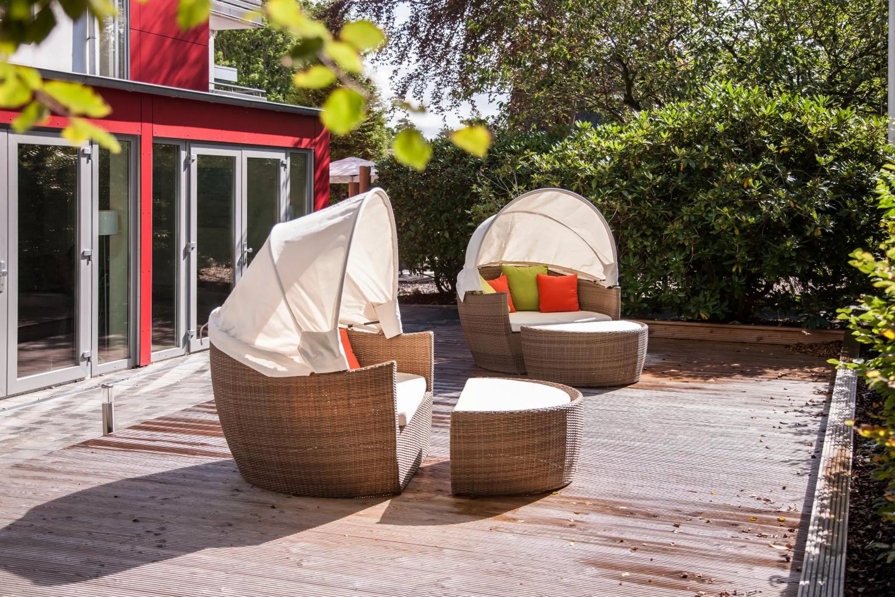 Patio in Das Frühstückshotel Sankt Peter-Ording