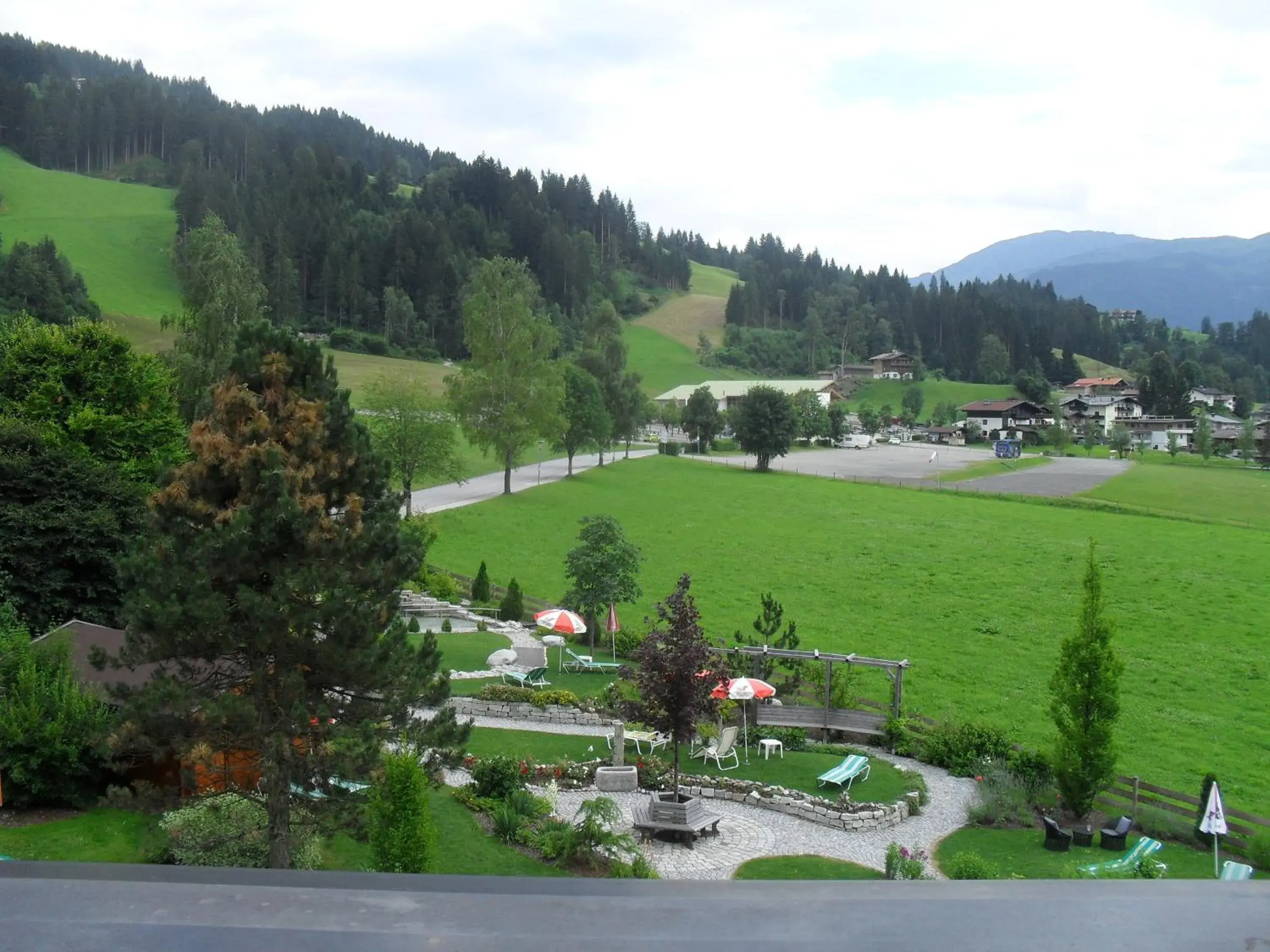 View (from property/room) in Landhotel Schermer