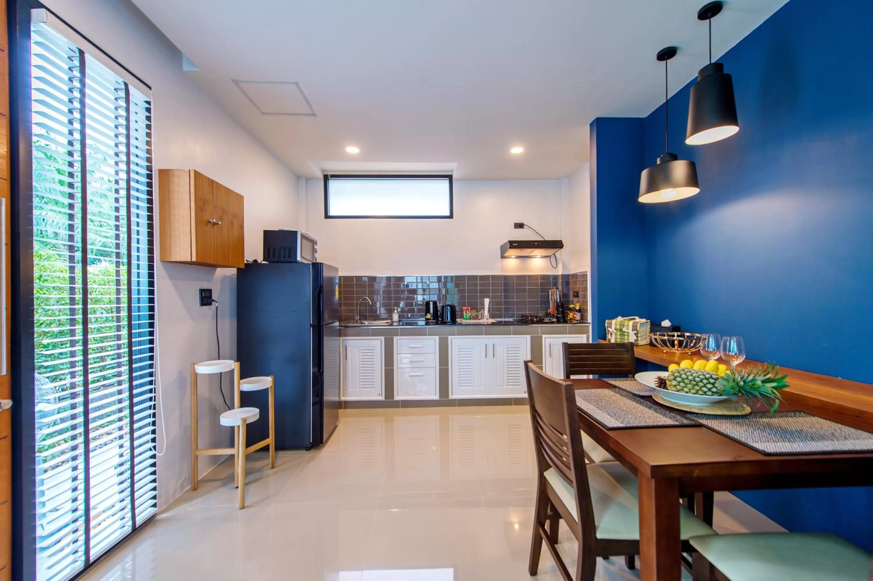 Kitchen or kitchenette in Ao Luek Panoramic Pool-SHA Plus