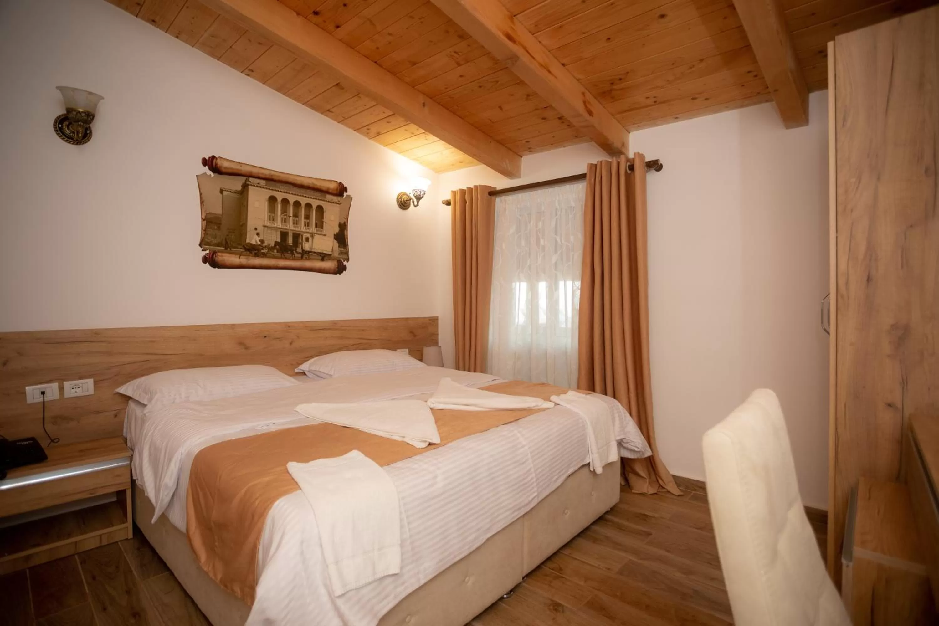 Bed in Hotel Grandpa's House