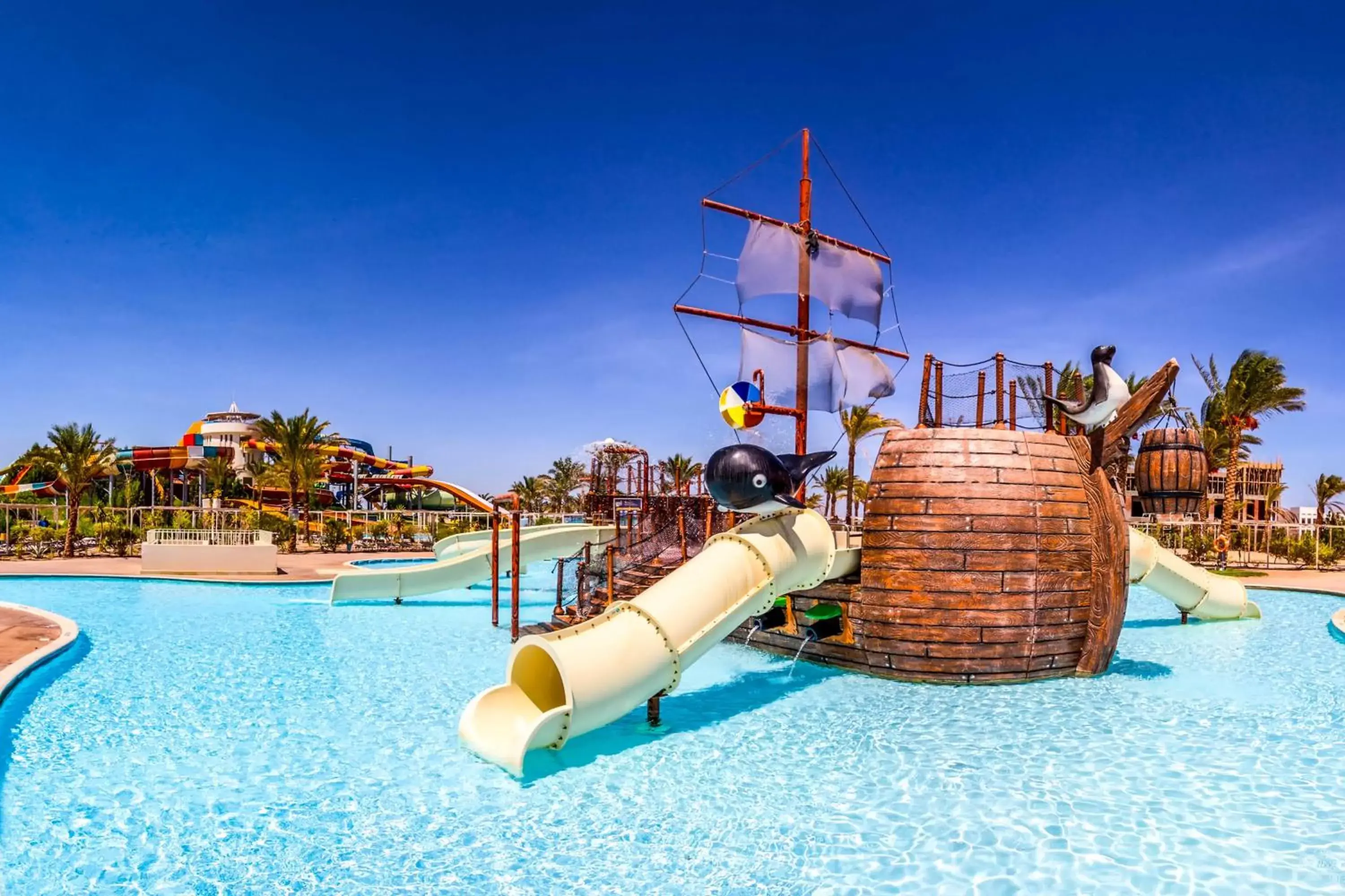 Aqua park, Water Park in Jaz Makadi Star & Spa