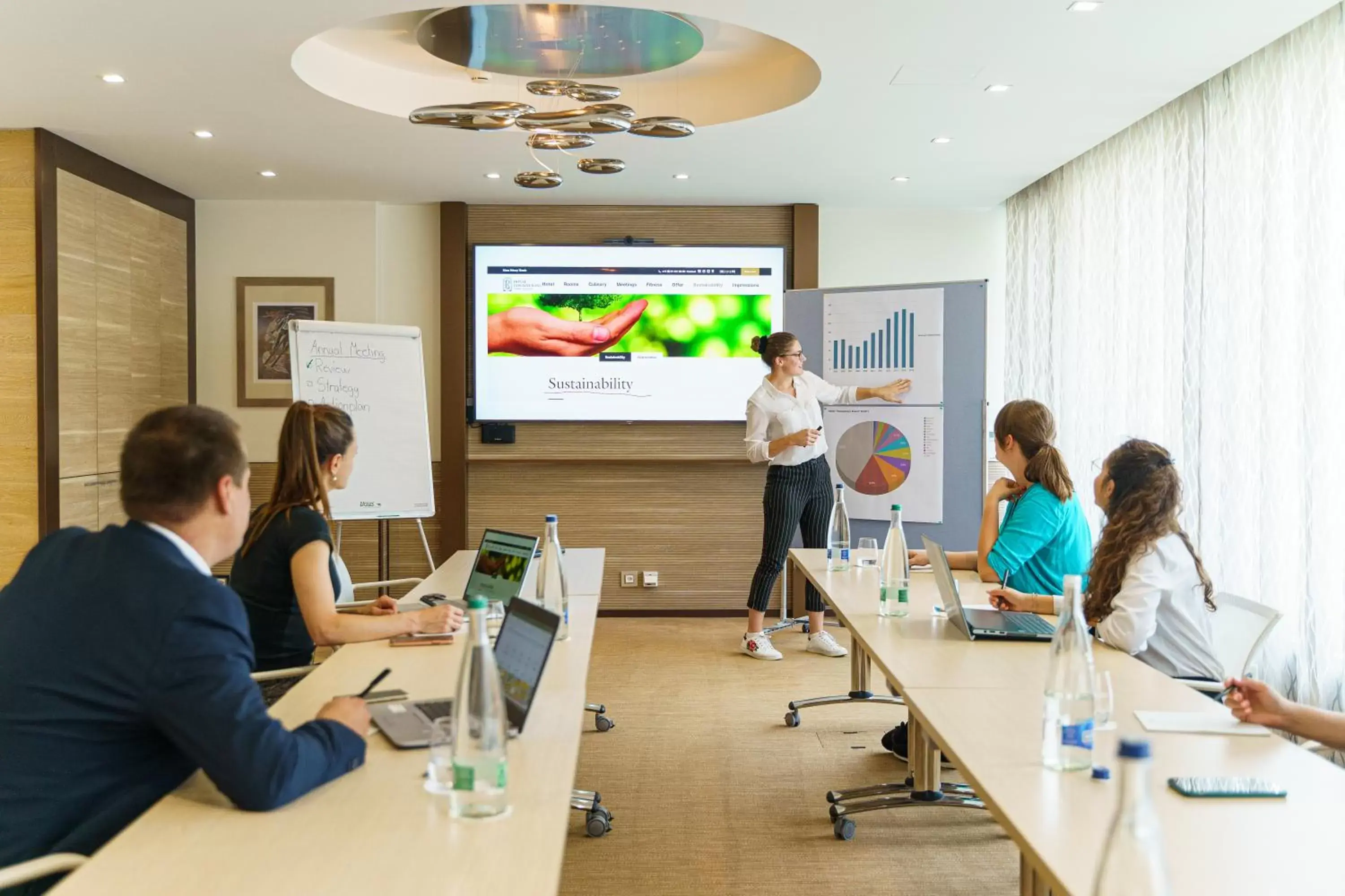 Meeting/conference room in Continental Hotel Lausanne