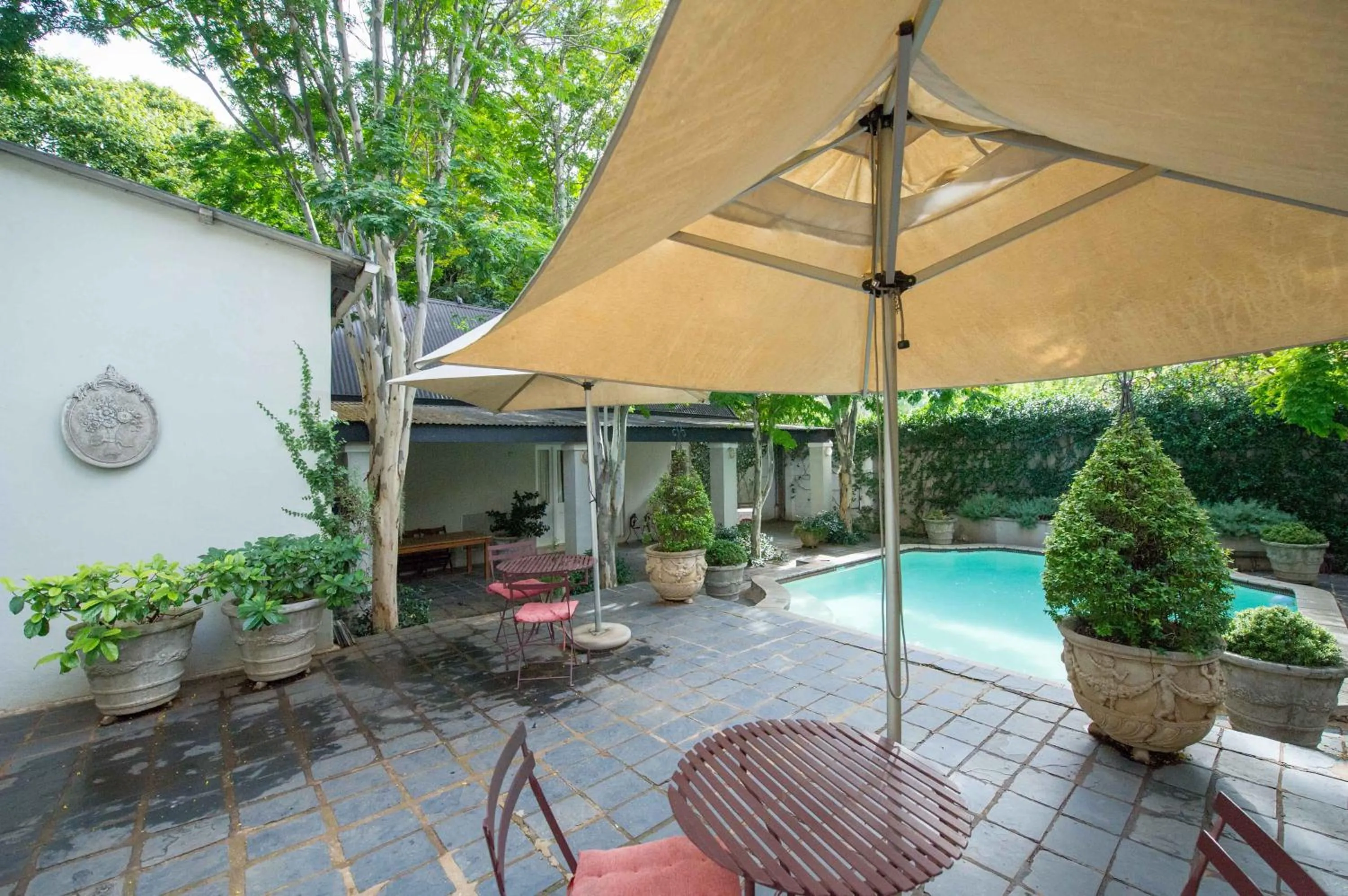 Garden view in Osborne House