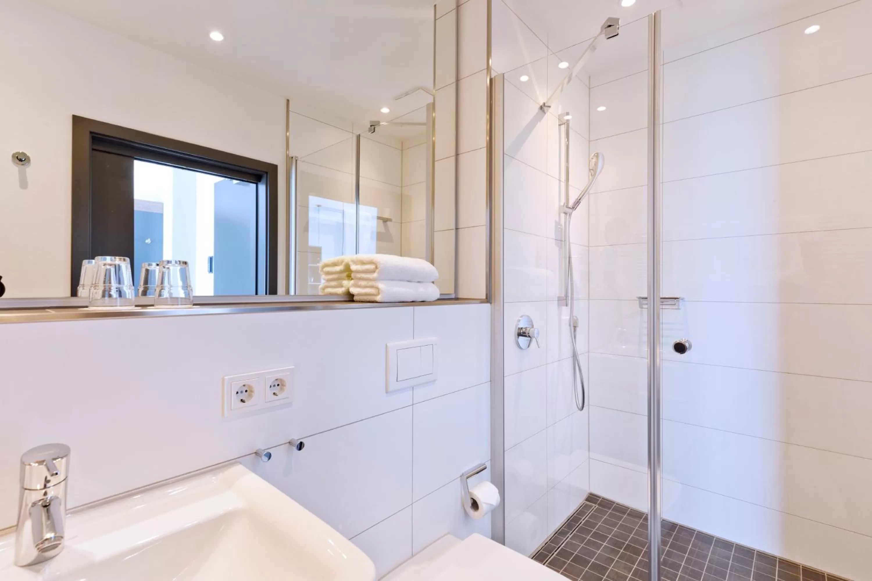 Bathroom in Logierhaus RheintorEins