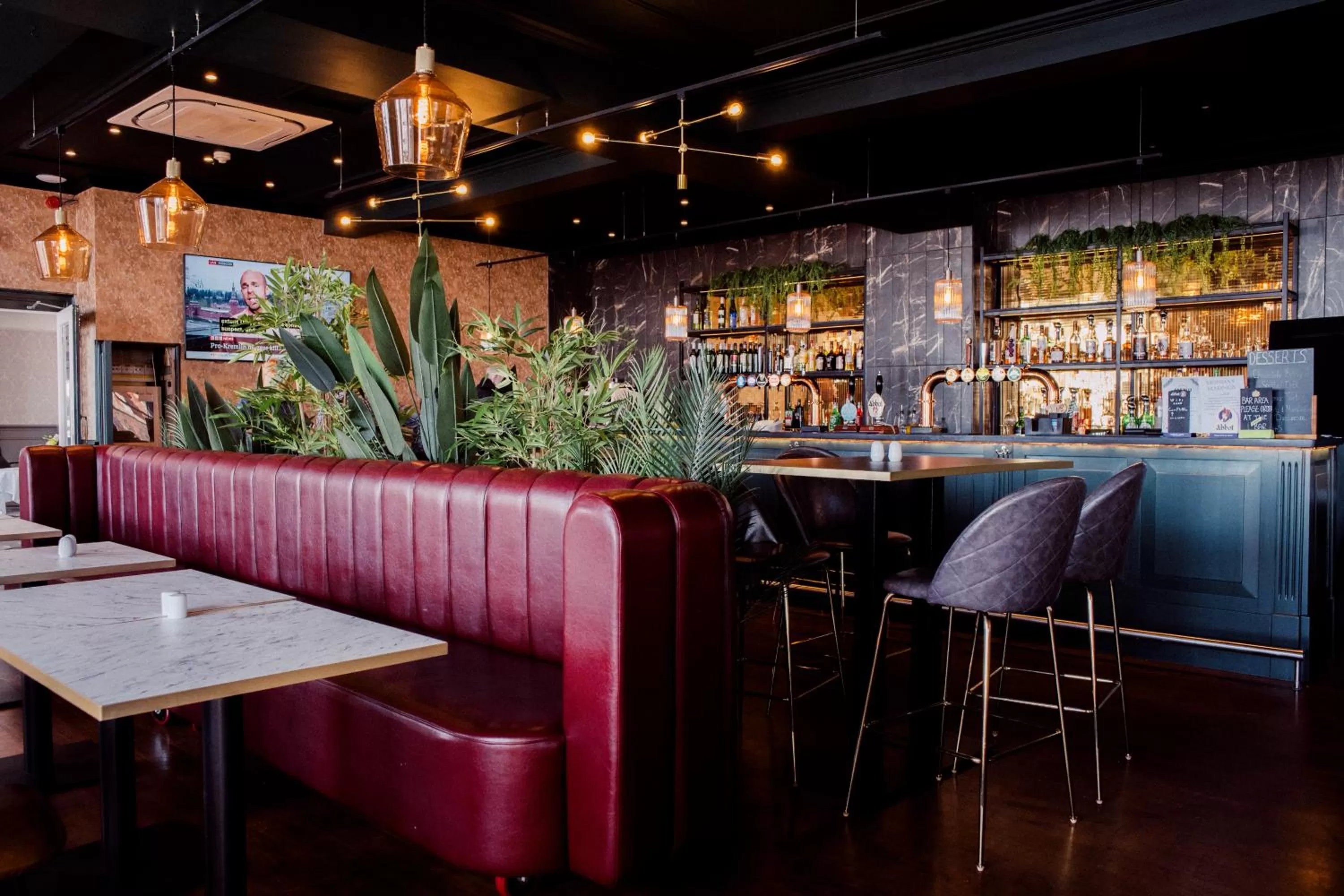 Restaurant/places to eat in San Clu Hotel, Bar & Brasserie