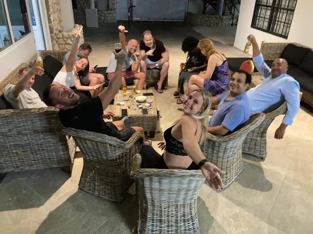 People in Boca Simon Vacation Curacao